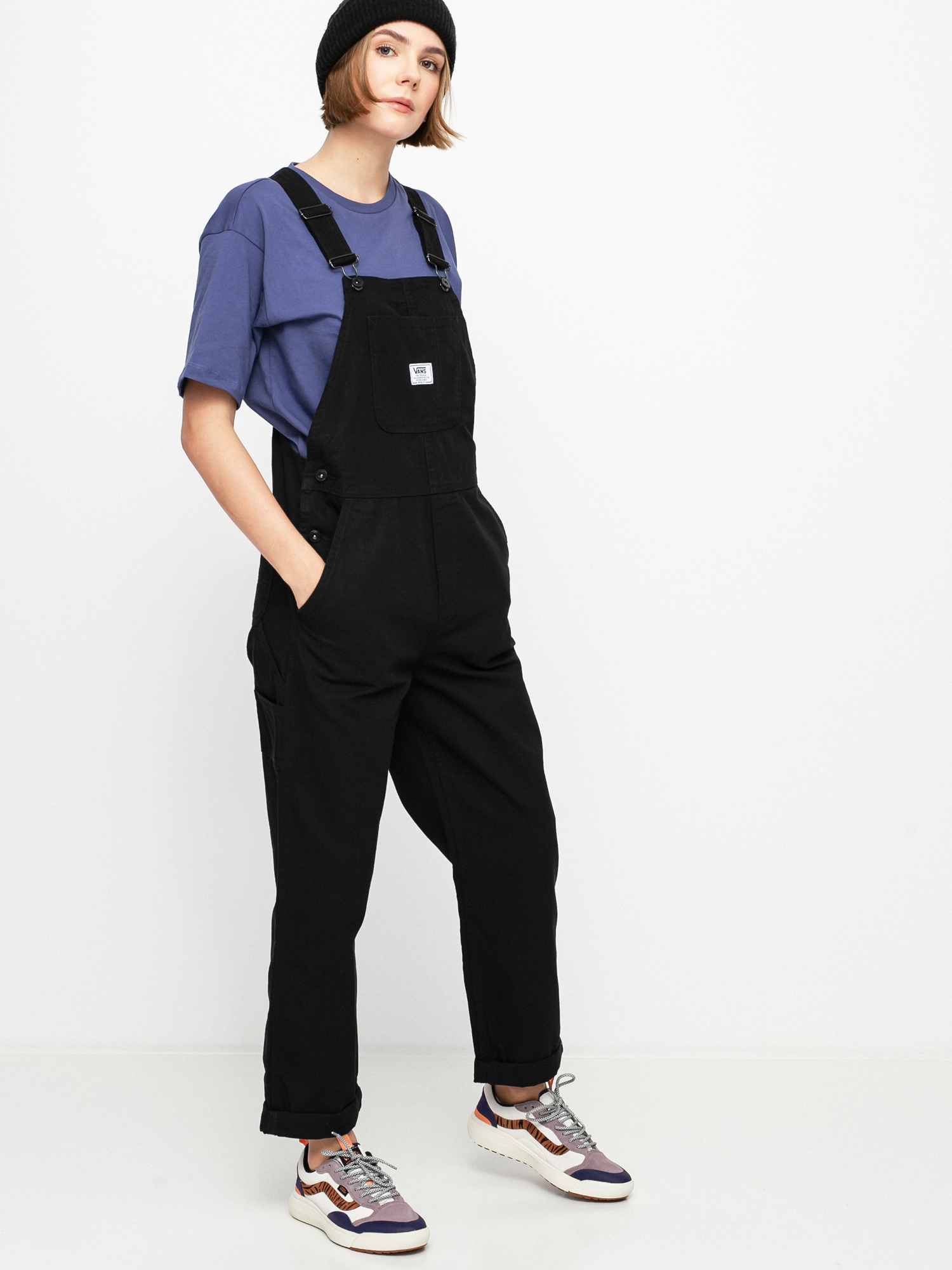 Vans Ground Work Overall Kisnadrág Wmn (black)