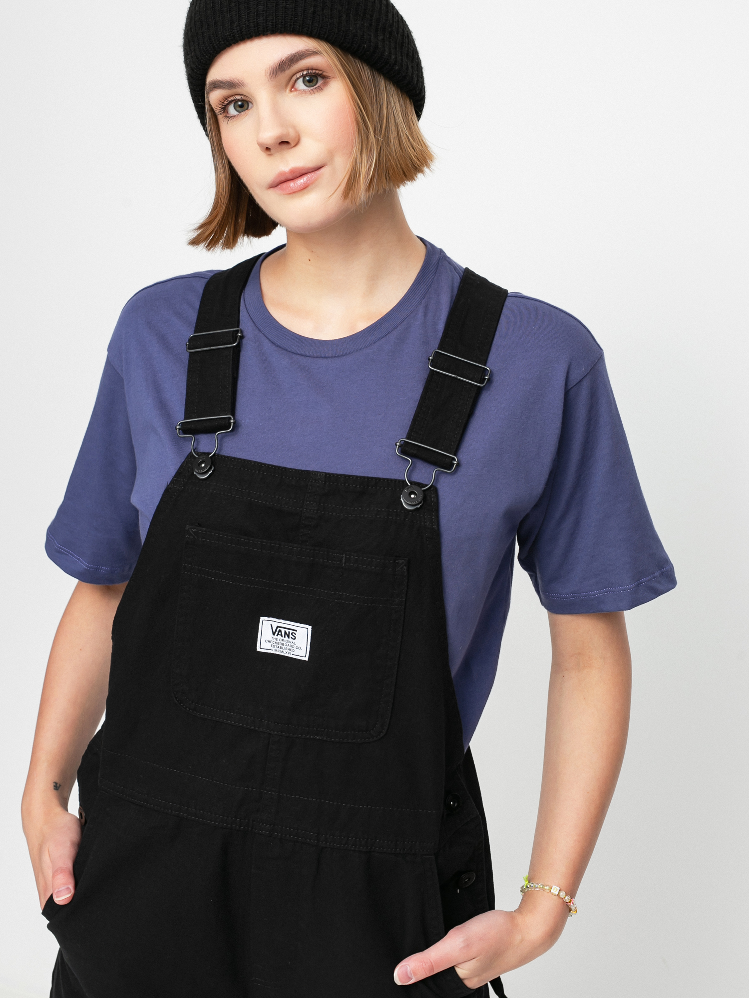 Vans Ground Work Overall Kisnadrág Wmn (black)