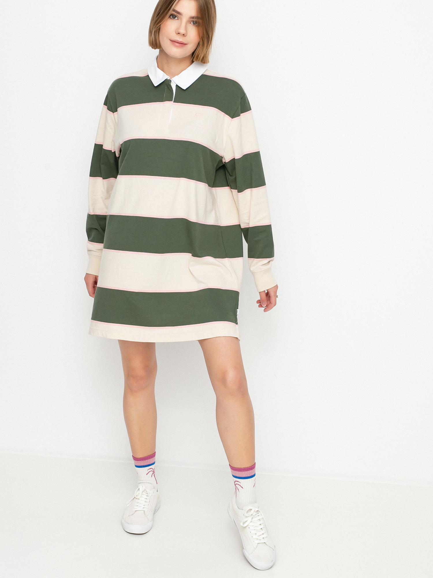 Vans Rugbee Polo Ruha Wmn (thyme)