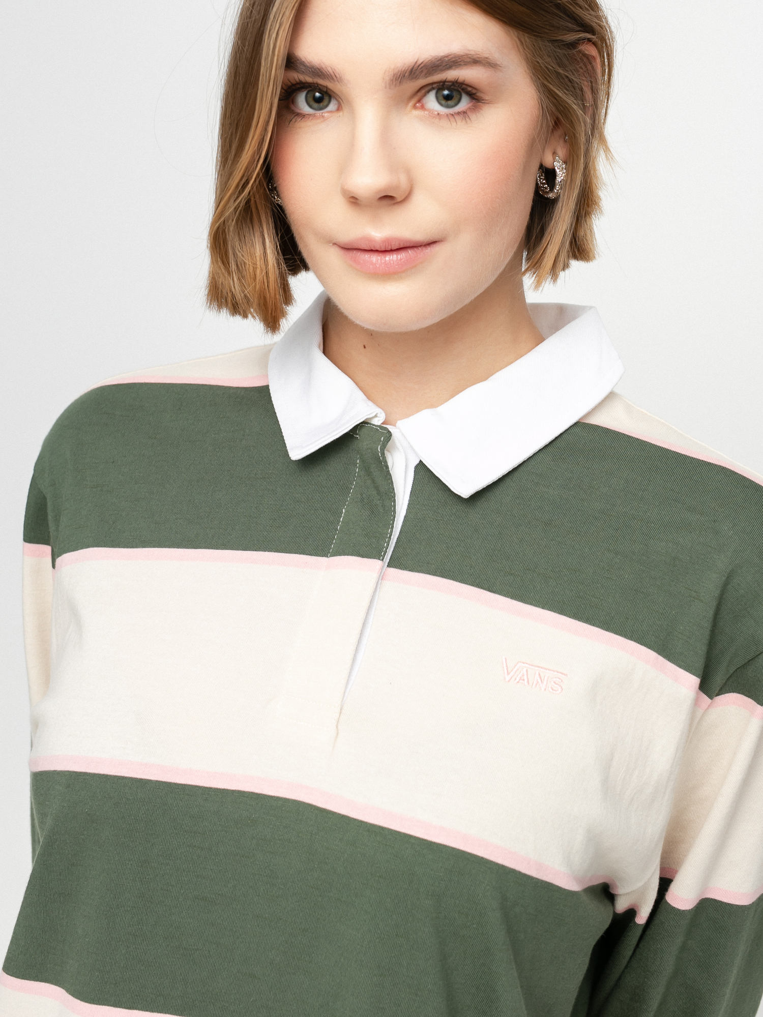 Vans Rugbee Polo Ruha Wmn (thyme)