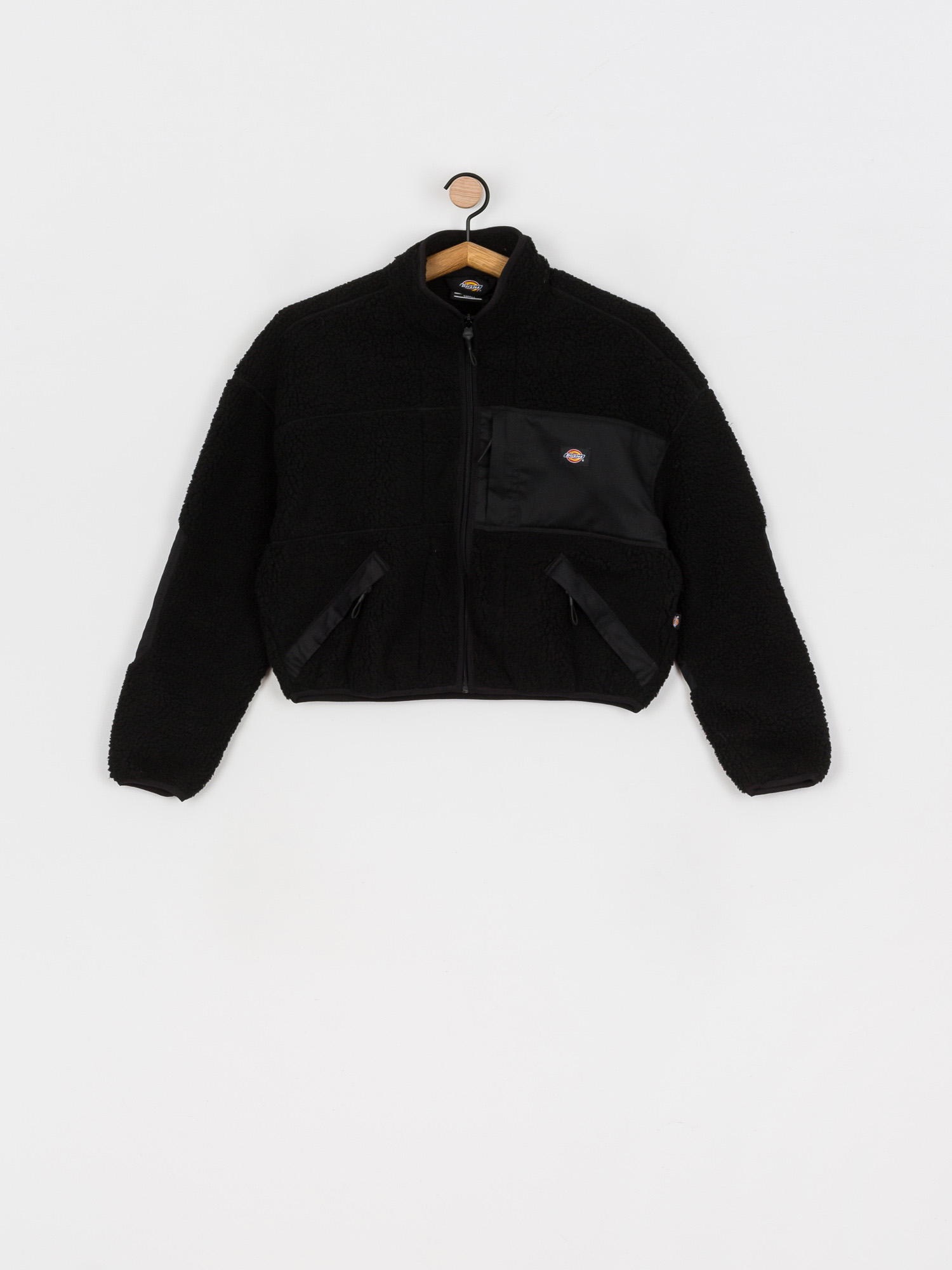 Női Dickies Red Chute Sherpa Polár pulóver (black)