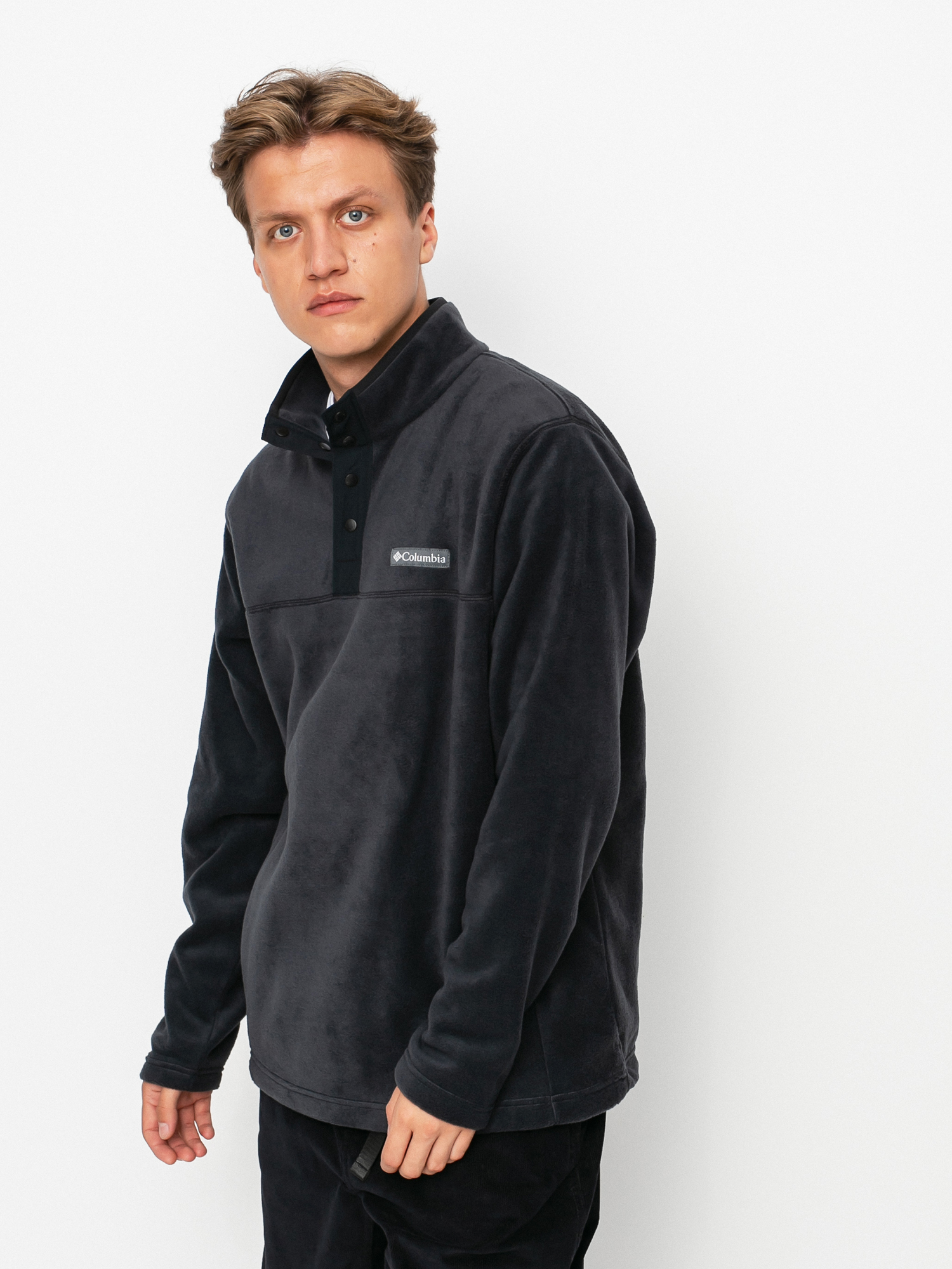 Férfi Columbia Steens Mountain Polár pulóver (black)