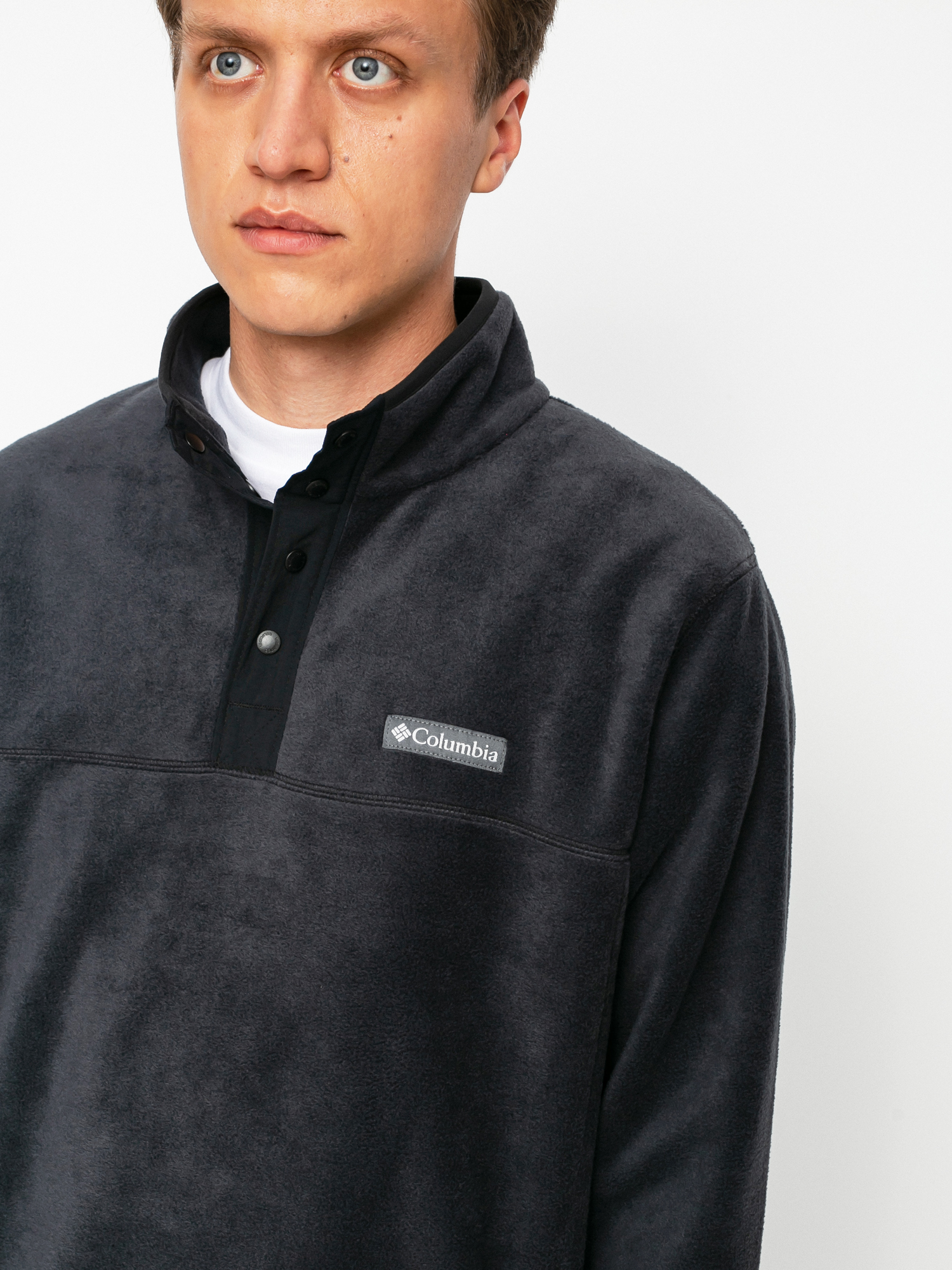 Férfi Columbia Steens Mountain Polár pulóver (black)