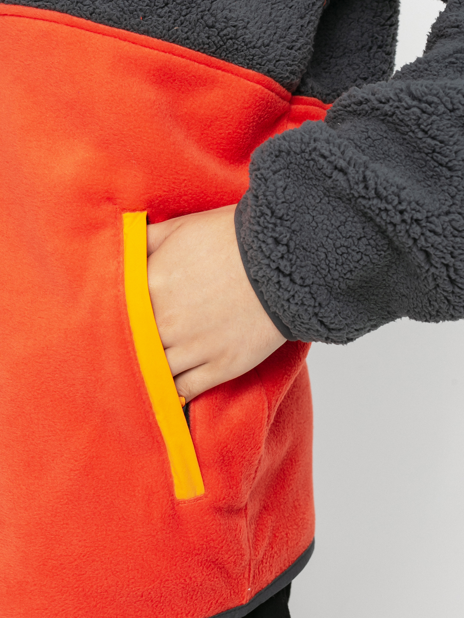 Férfi Columbia Backbowl Sherpa Polár pulóver (red quartz/shark)