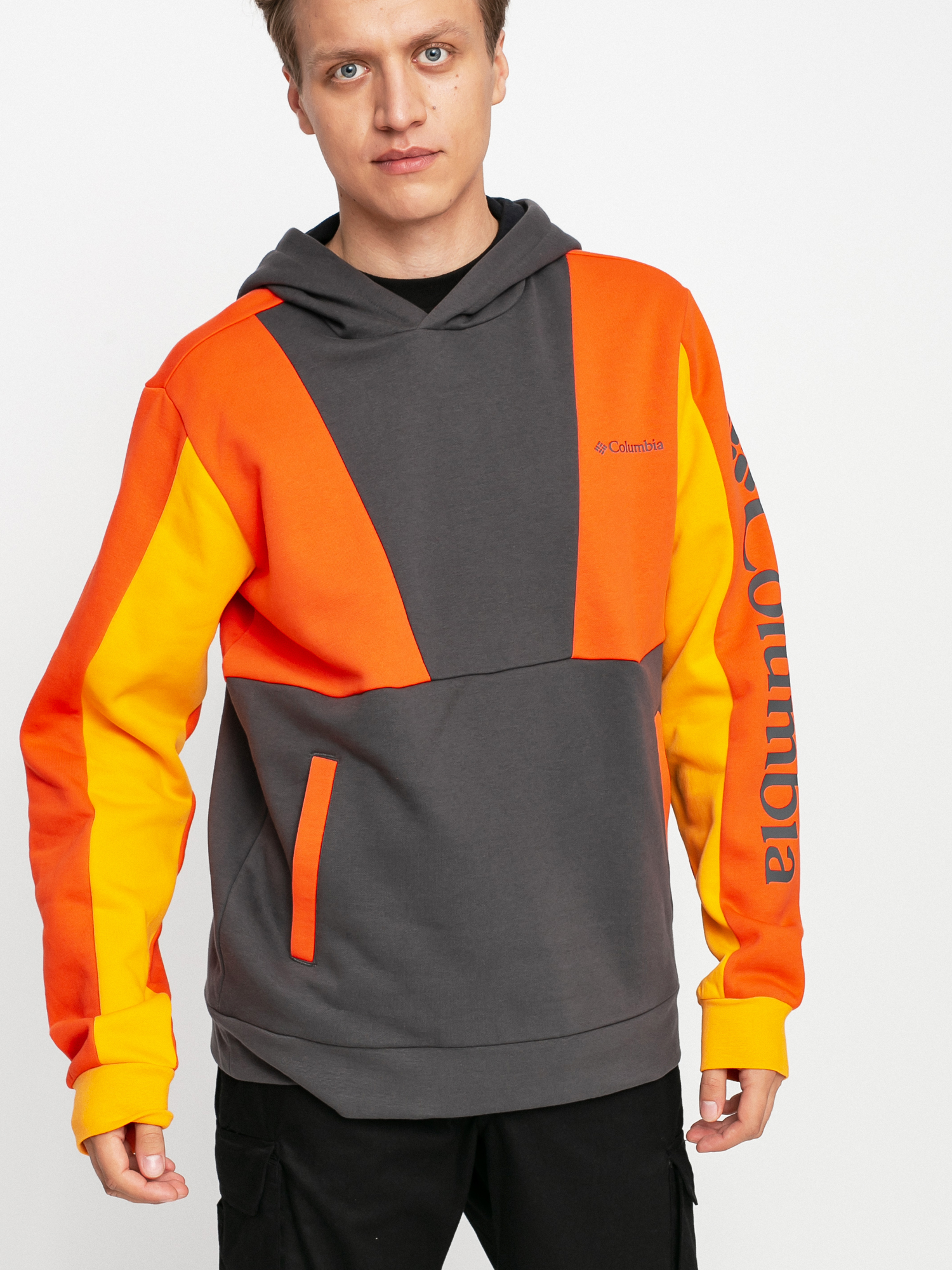 Columbia Lodge Pulóver (red quartz/flame/black)