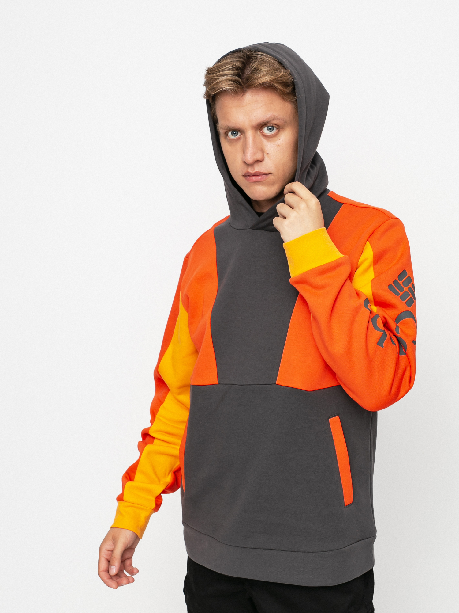 Columbia Lodge Pulóver (red quartz/flame/black)