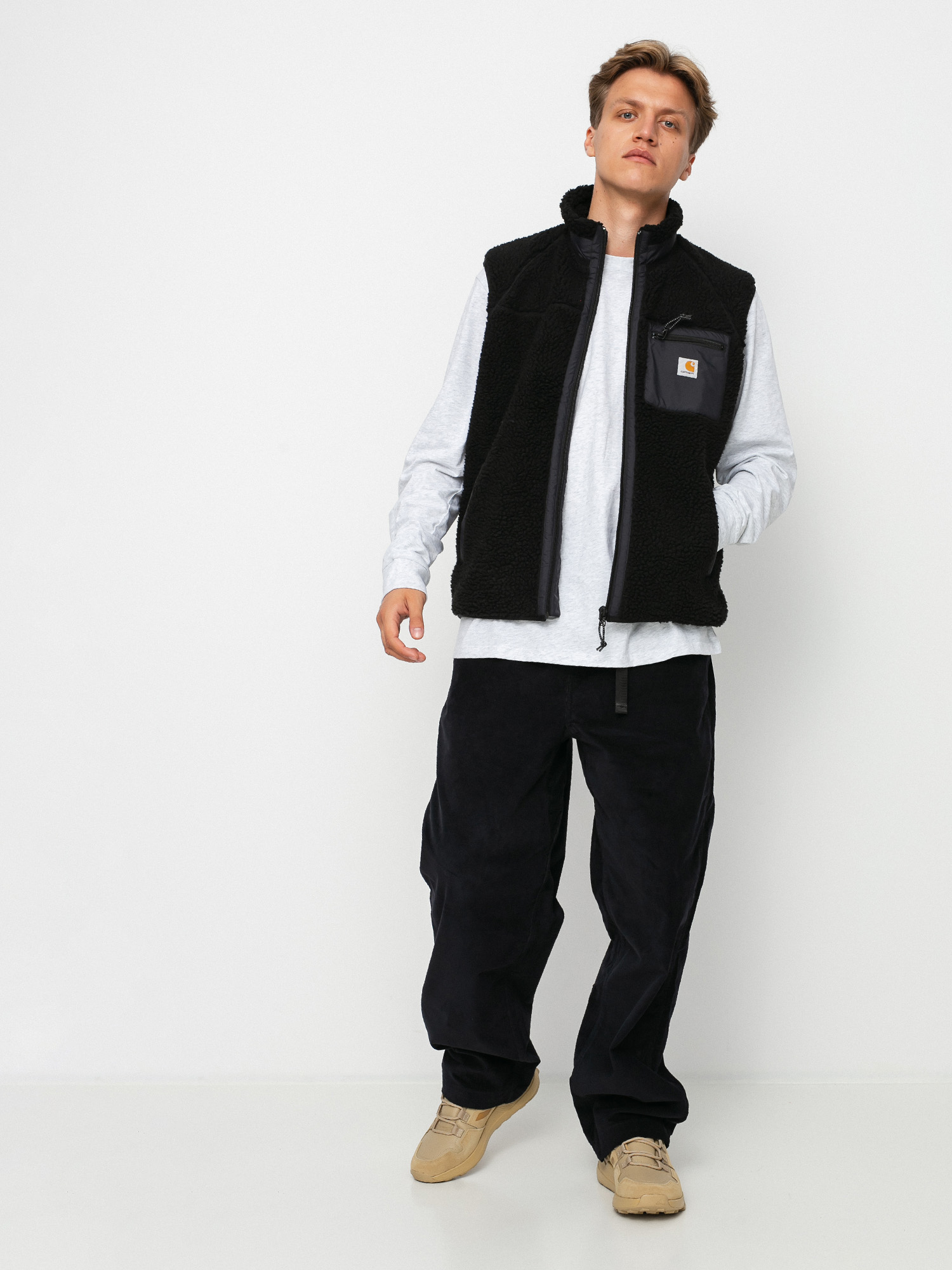 Carhartt WIP Prentis Liner Mellény (black/black)