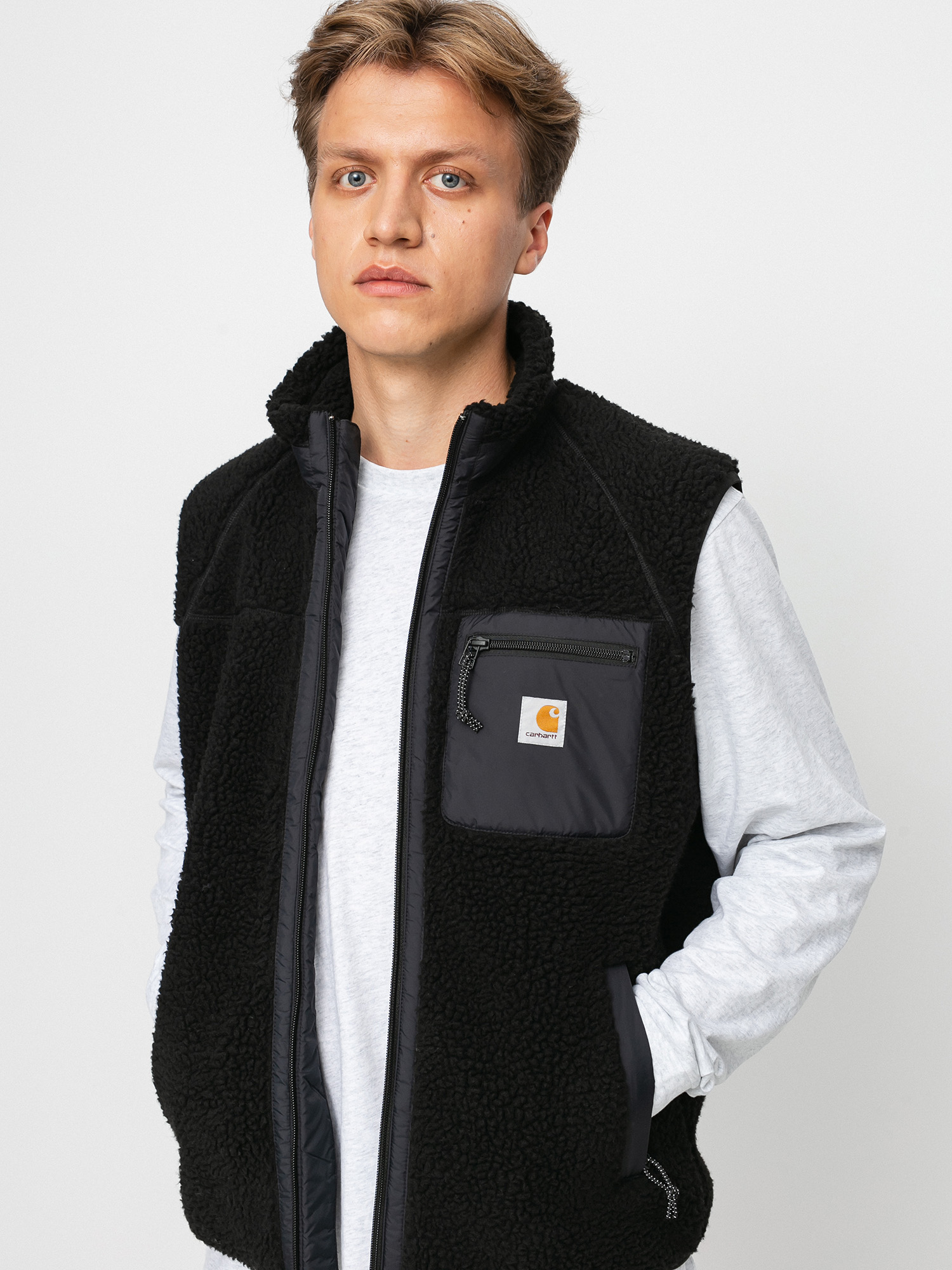 Carhartt WIP Prentis Liner Mellény (black/black)