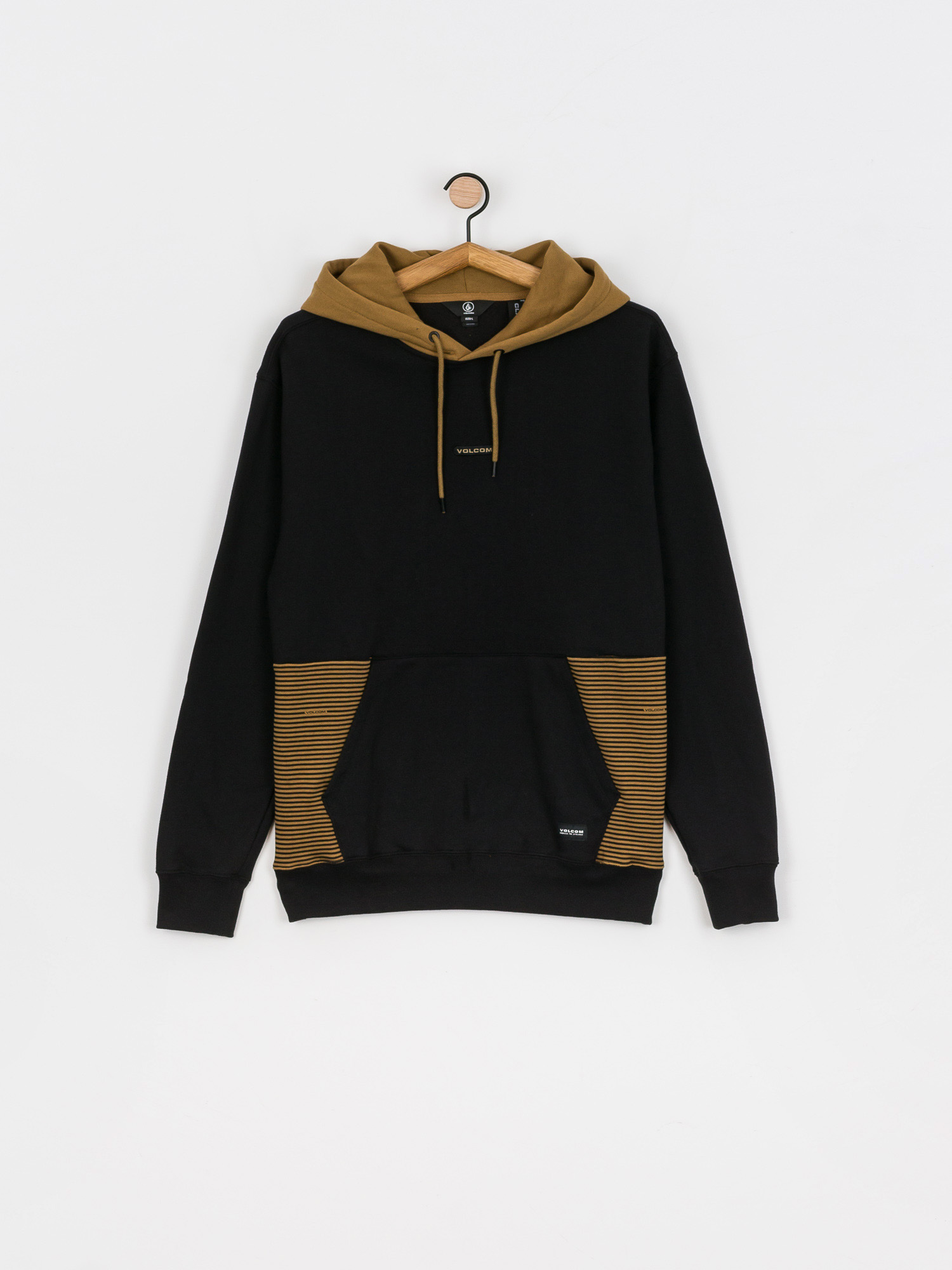 Volcom Forzee HD Kapucnis pulóver (black combo)