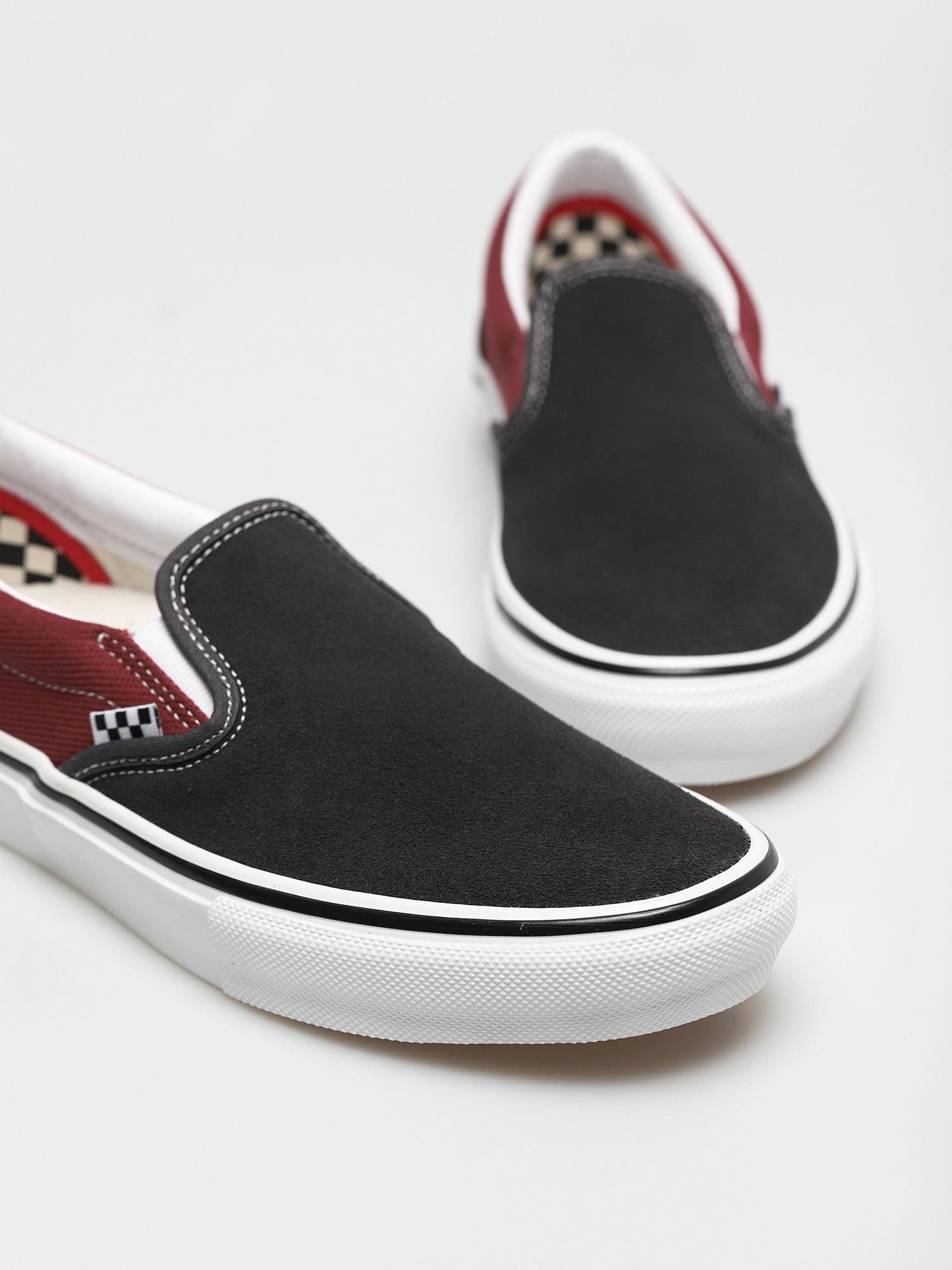 Vans Skate Slip On Cipők (asphalt/pomegranate)