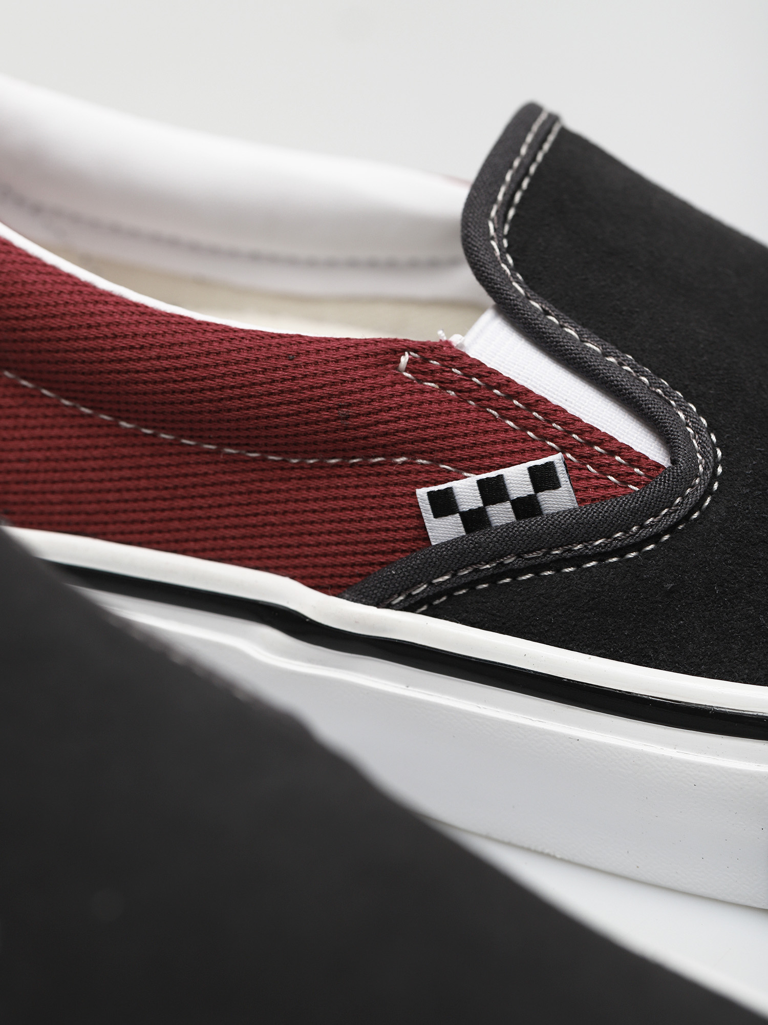 Vans Skate Slip On Cipők (asphalt/pomegranate)