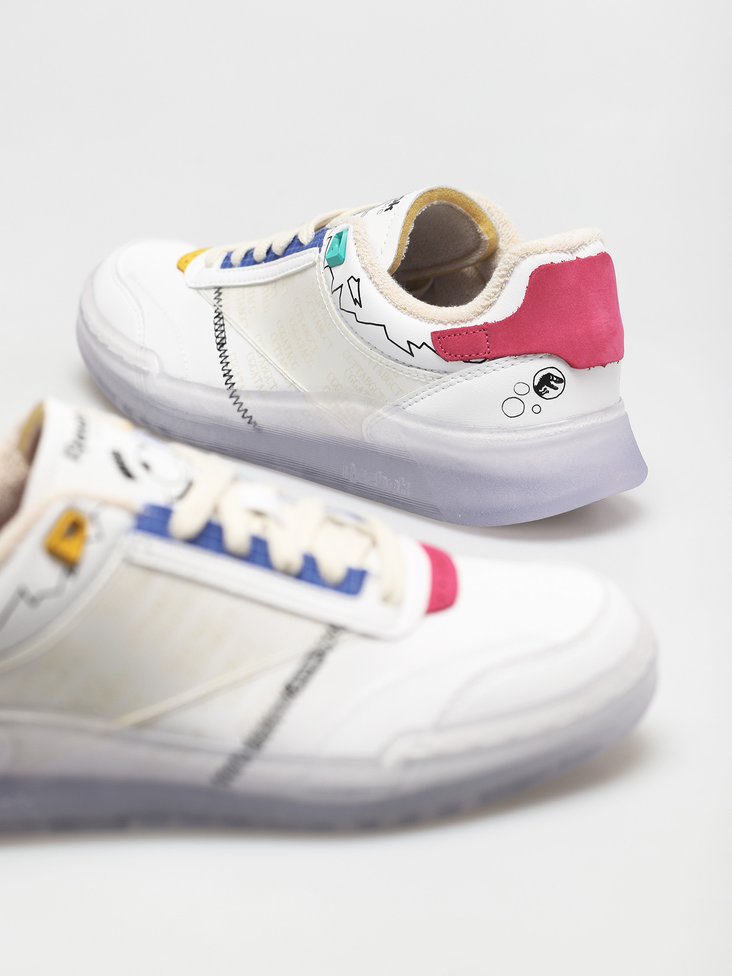 Reebok X Jurassic Park Club C Legacy Cipők (ftwwht/clawht/black)