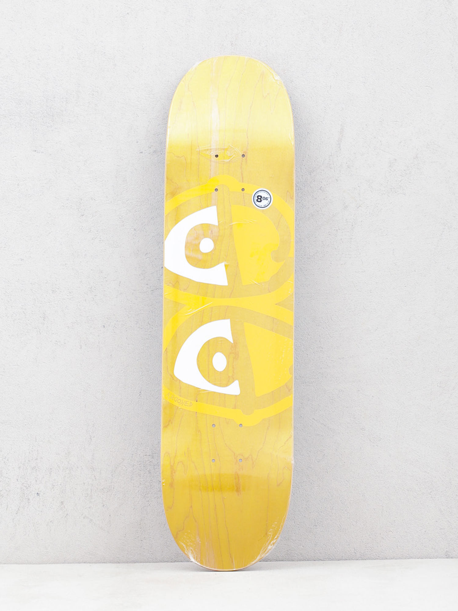 Krooked Team Eyes Gördeszka lap (yellow/yellow)