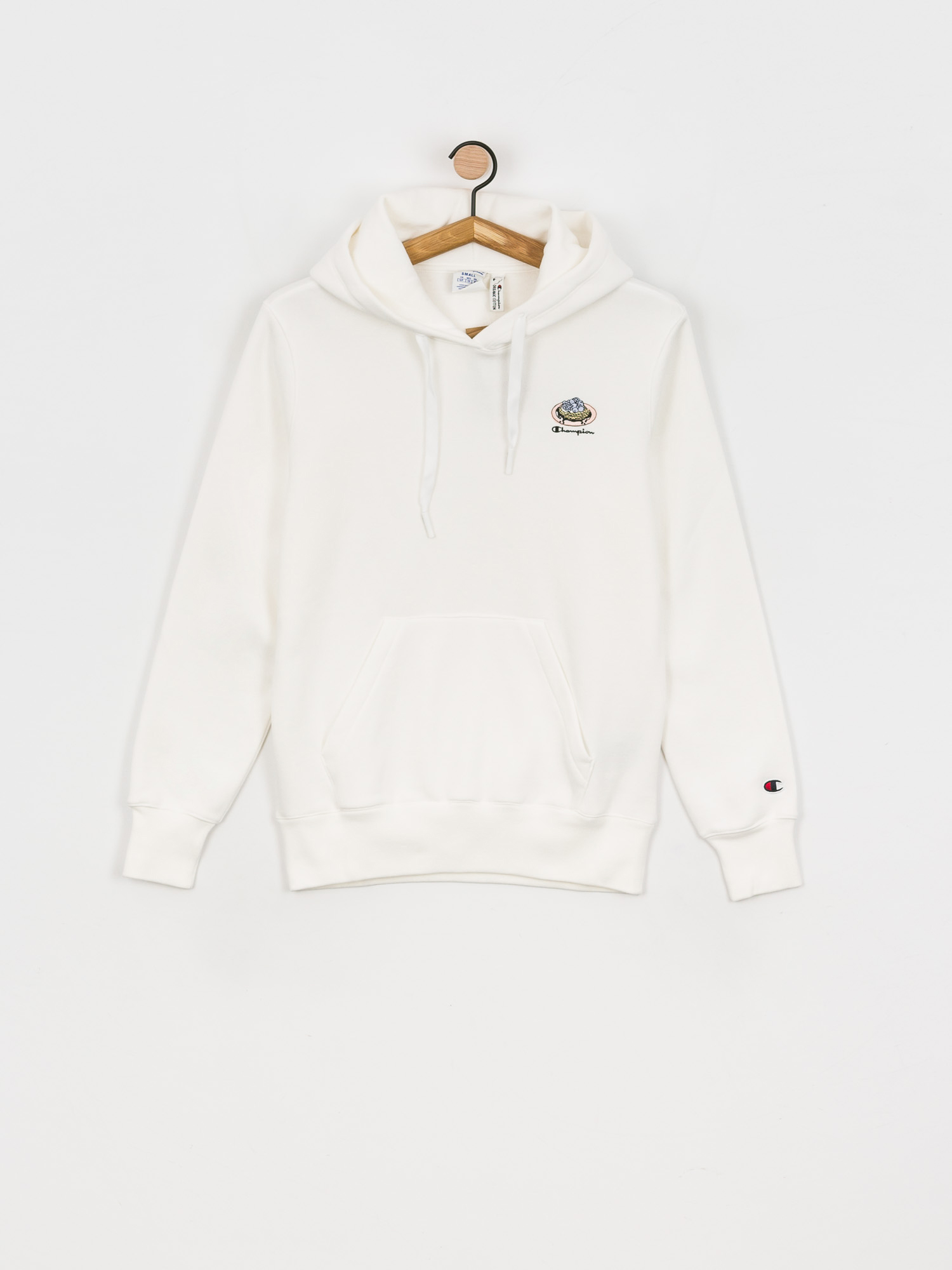 Champion Sweatshirt HD 114694 Kapucnis pulóver Wmn (wht)