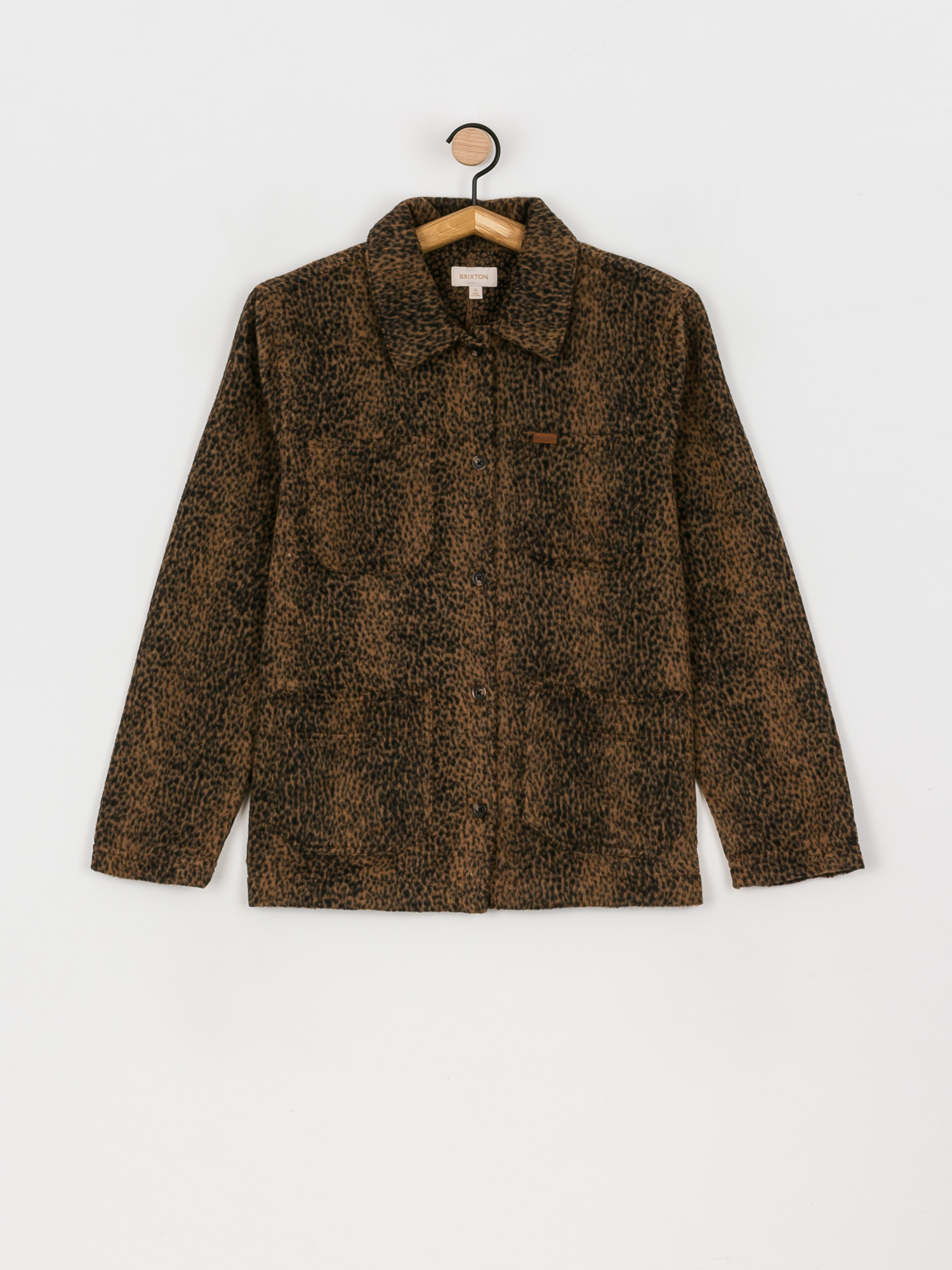 Brixton Survey Chore Coat Dzseki Wmn (leopard)
