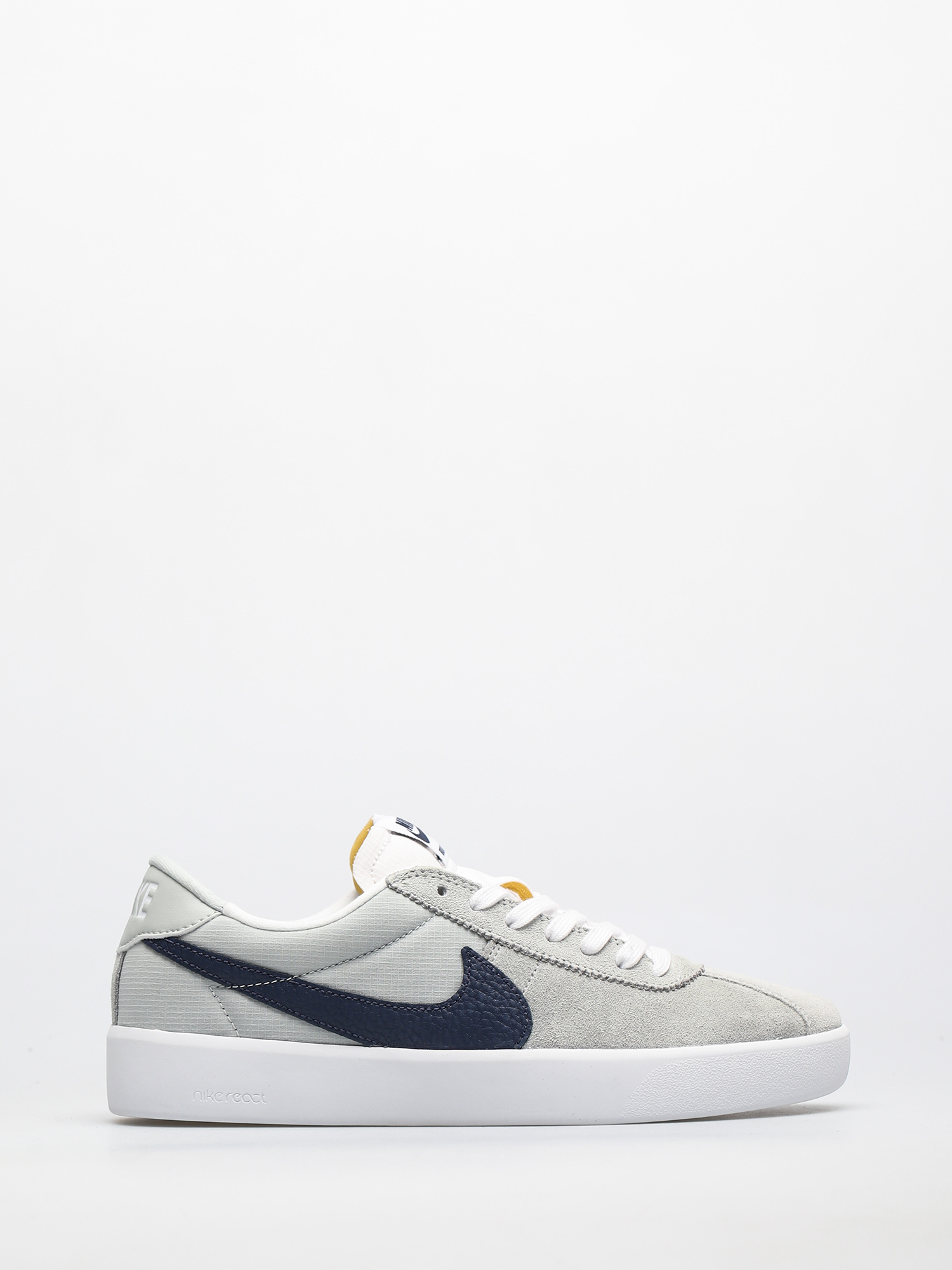Nike SB Bruin React Cipők (grey haze/midnight navy grey haze white)