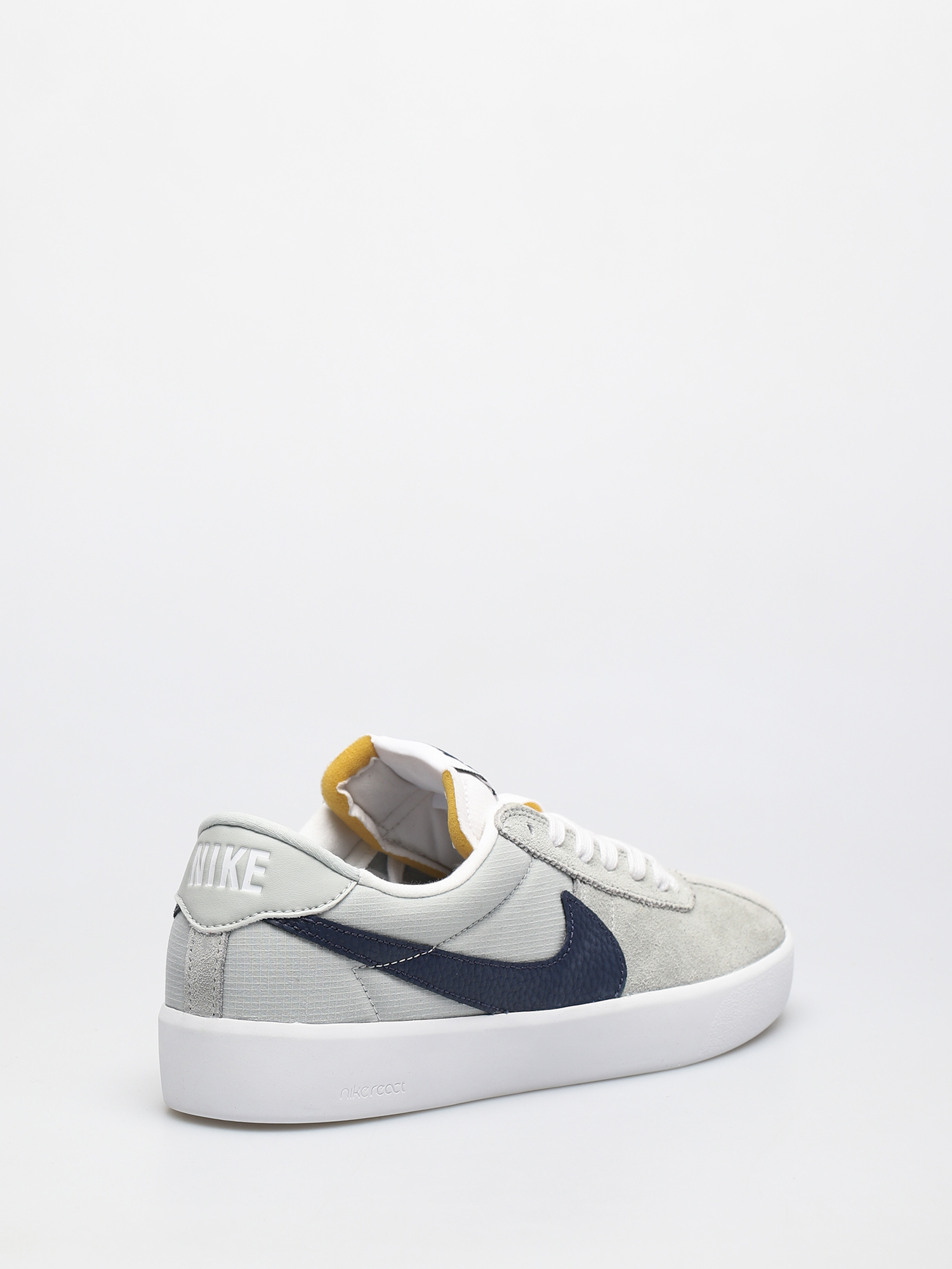 Nike SB Bruin React Cipők (grey haze/midnight navy grey haze white)