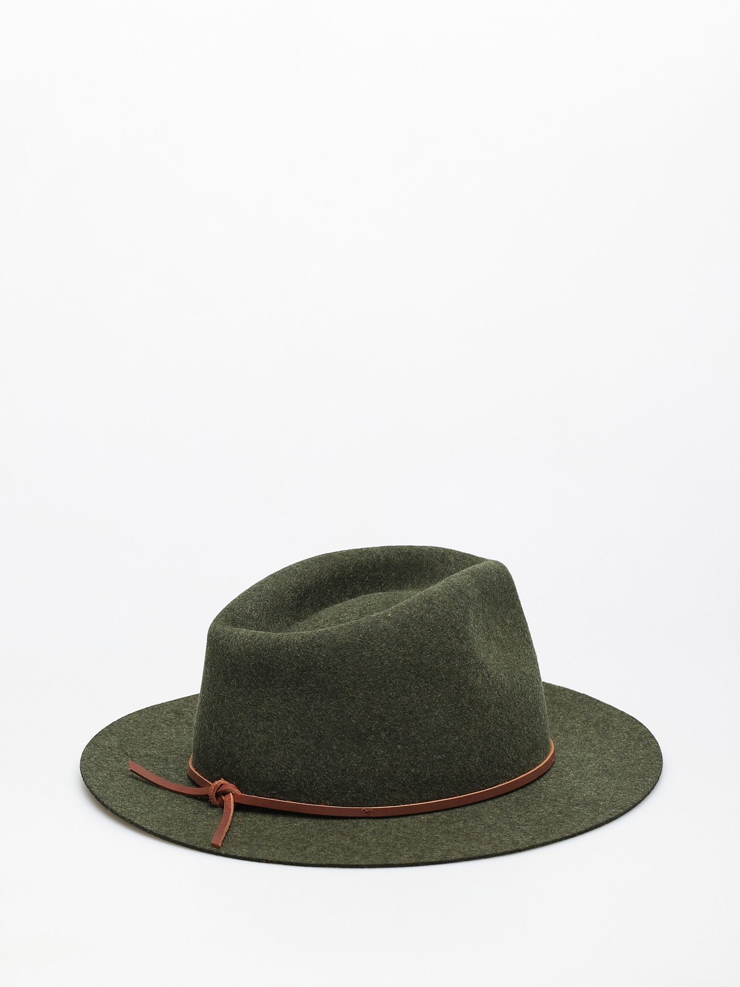 Brixton Wesley Fedora Kalap (moss/brown mix)