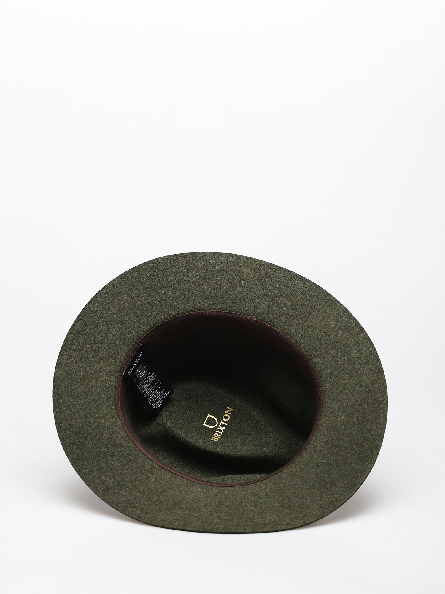 Brixton Wesley Fedora Kalap (moss/brown mix)