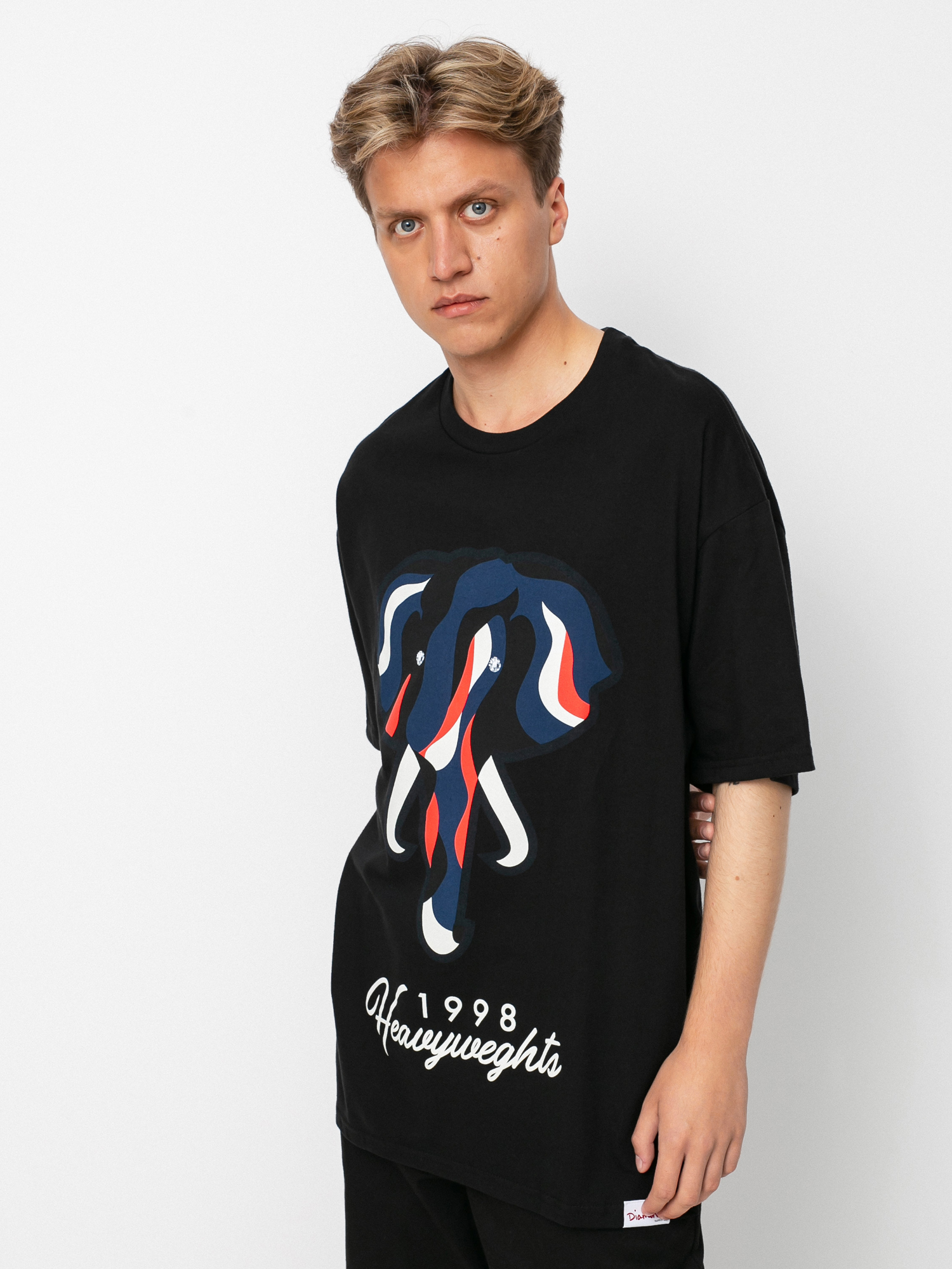 Diamond Supply Co. Elephant Eye Póló (black)