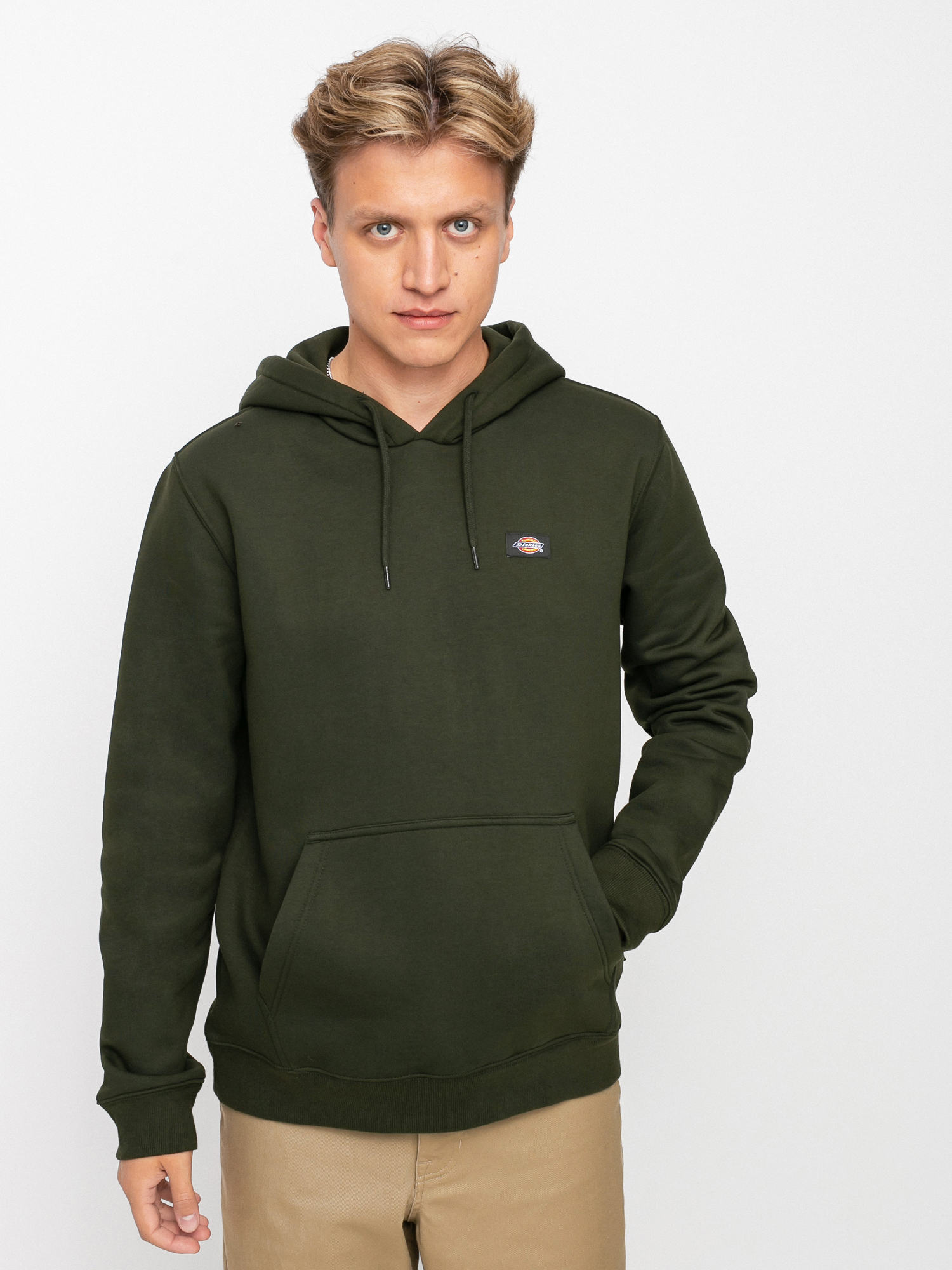 Dickies Oakport HD Kapucnis pulóver (olive green)