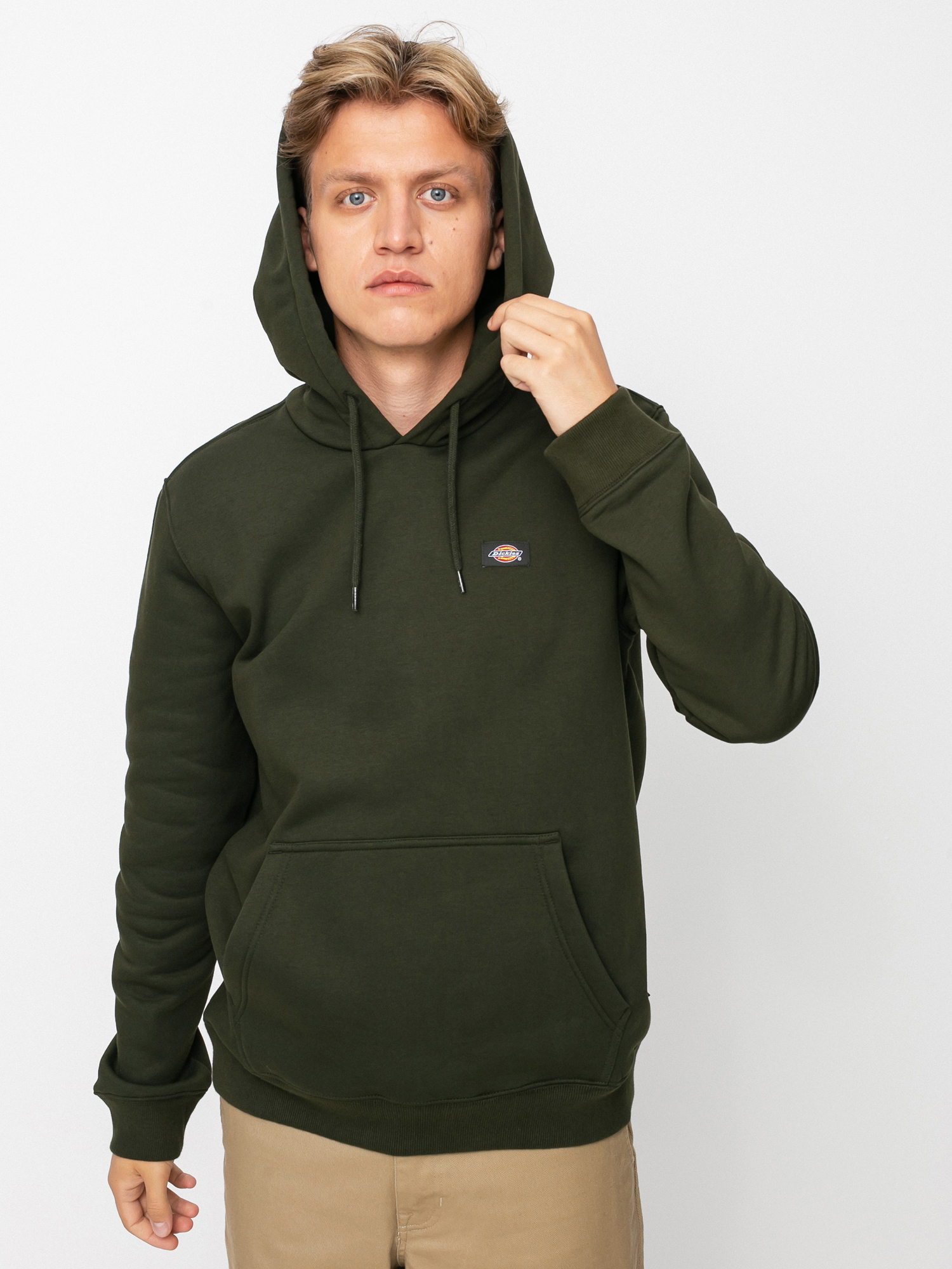 Dickies Oakport HD Kapucnis pulóver (olive green)