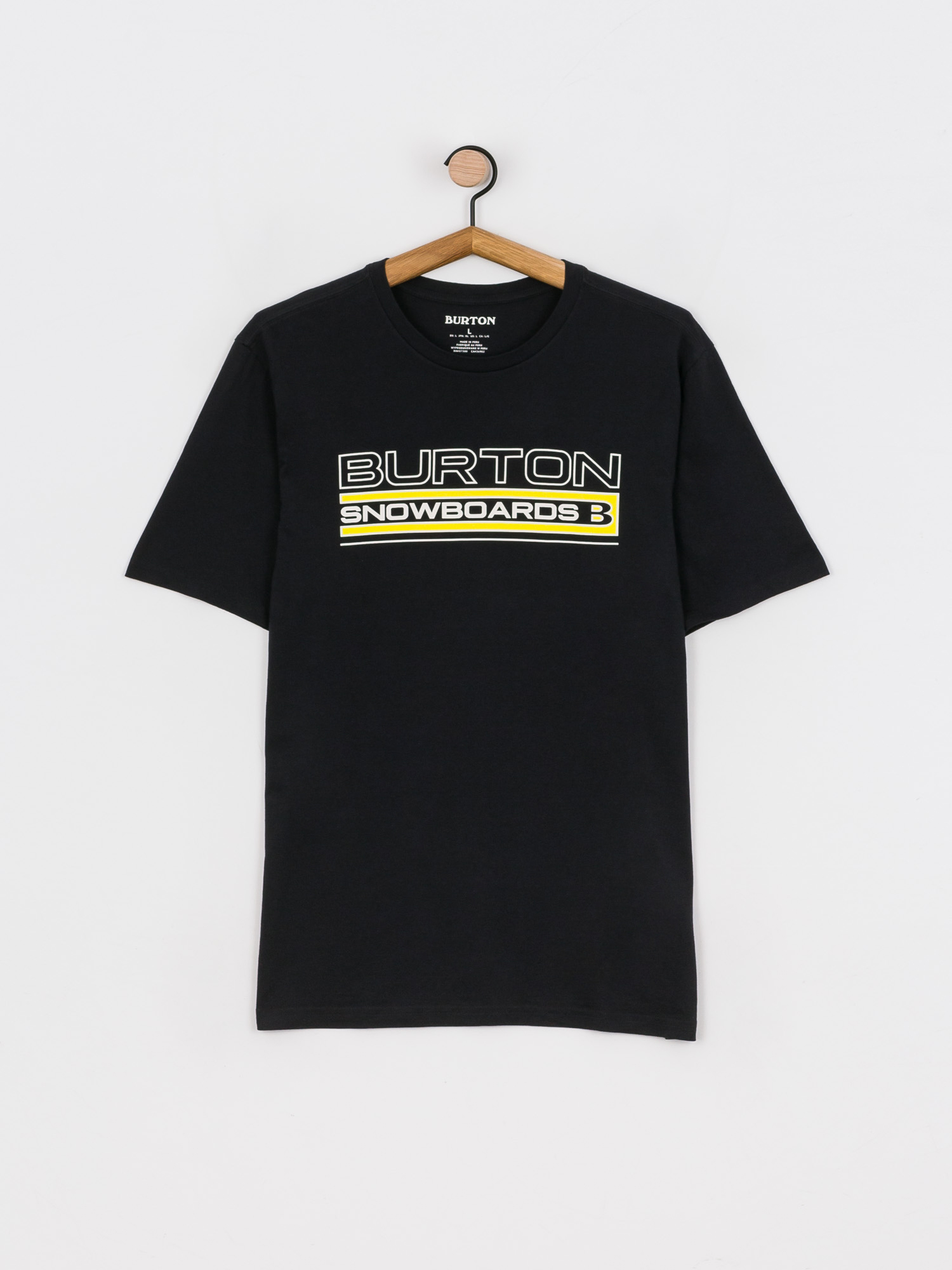 Burton Hiddenmeadow póló (true black)