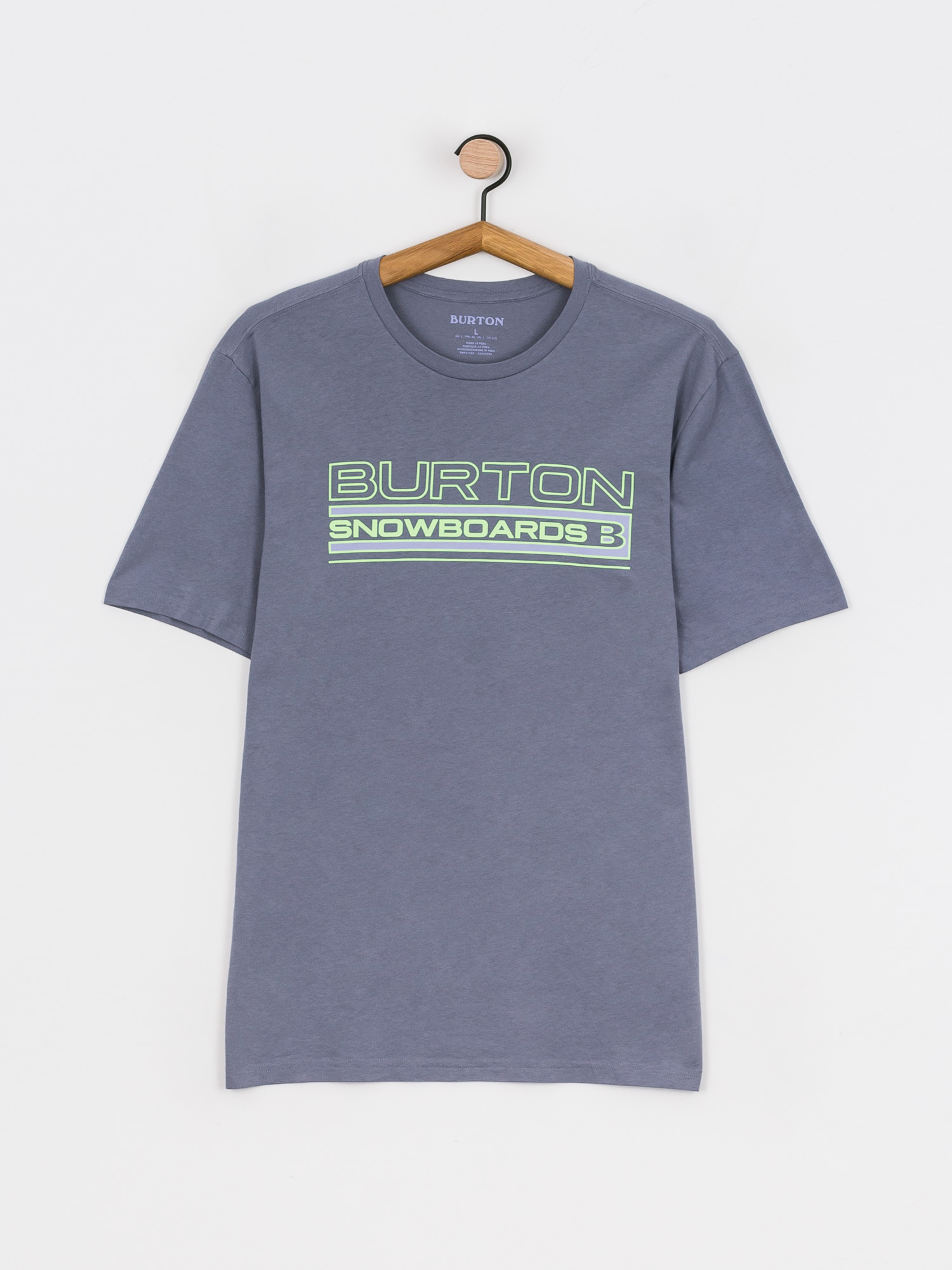 Burton Hiddenmeadow póló (folkstone gray)