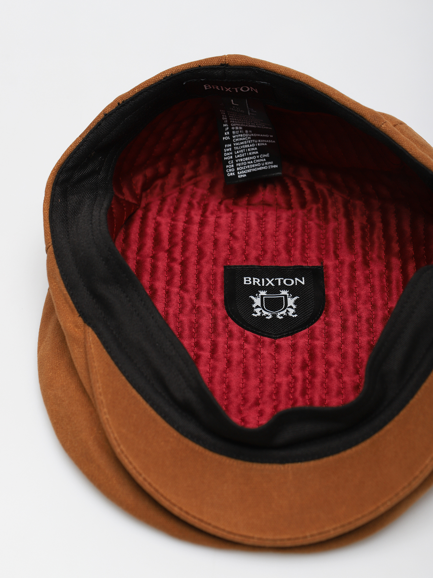 Brixton Hooligan Snap Cap Flat cap (dark khaki)