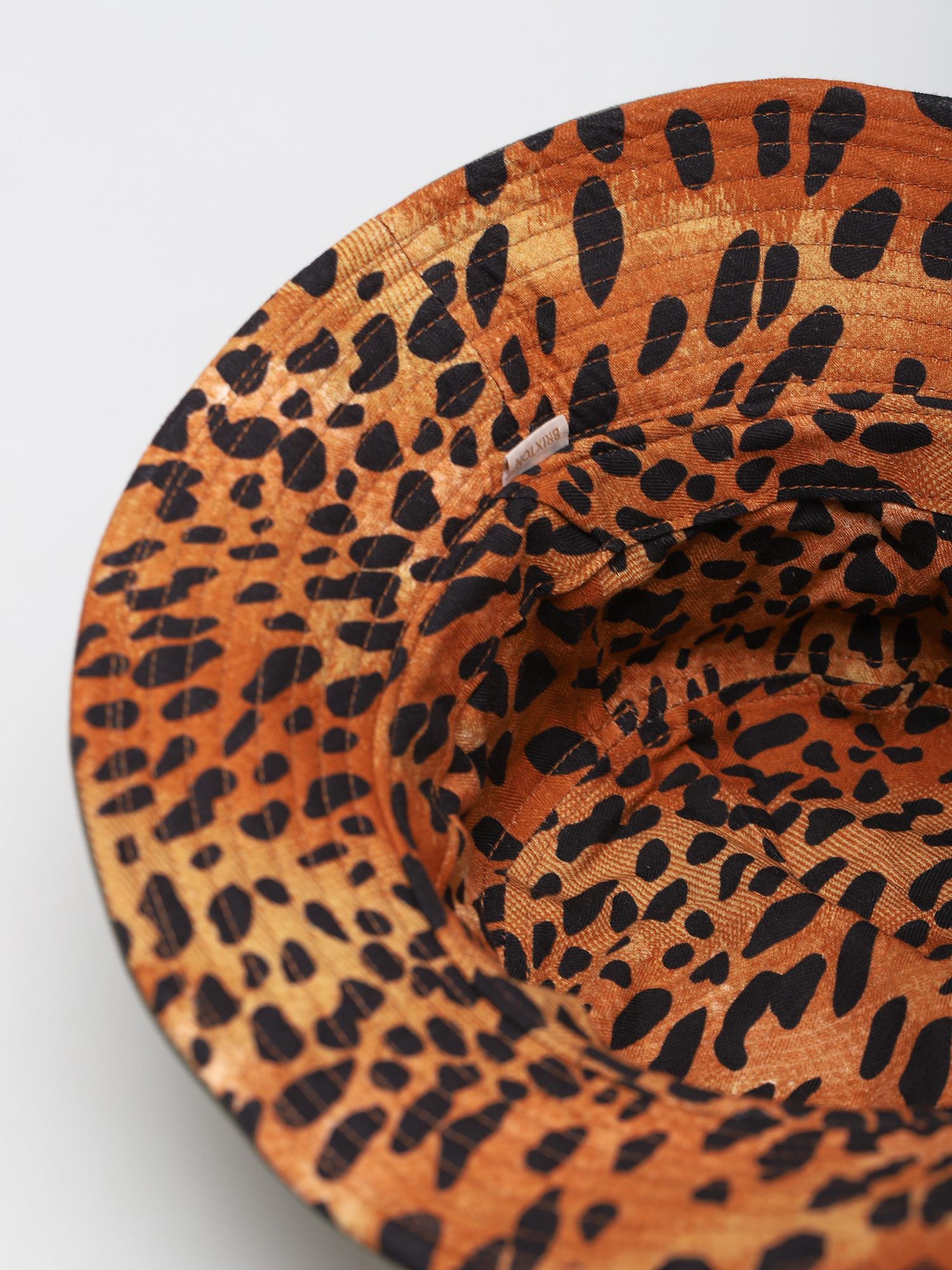 Brixton Petra Packable Bucket Hat Kalap (military olive/leopard)