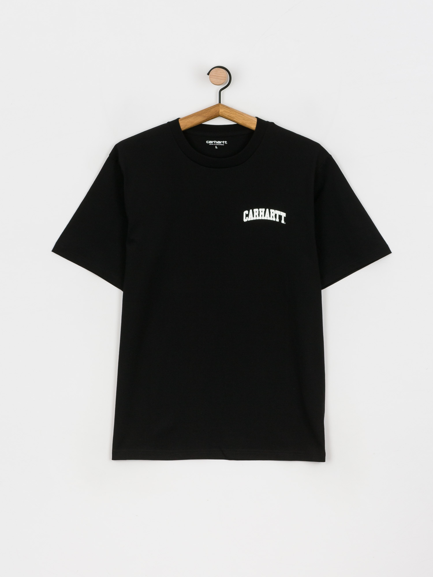 Carhartt WIP University Script Póló (black/white)