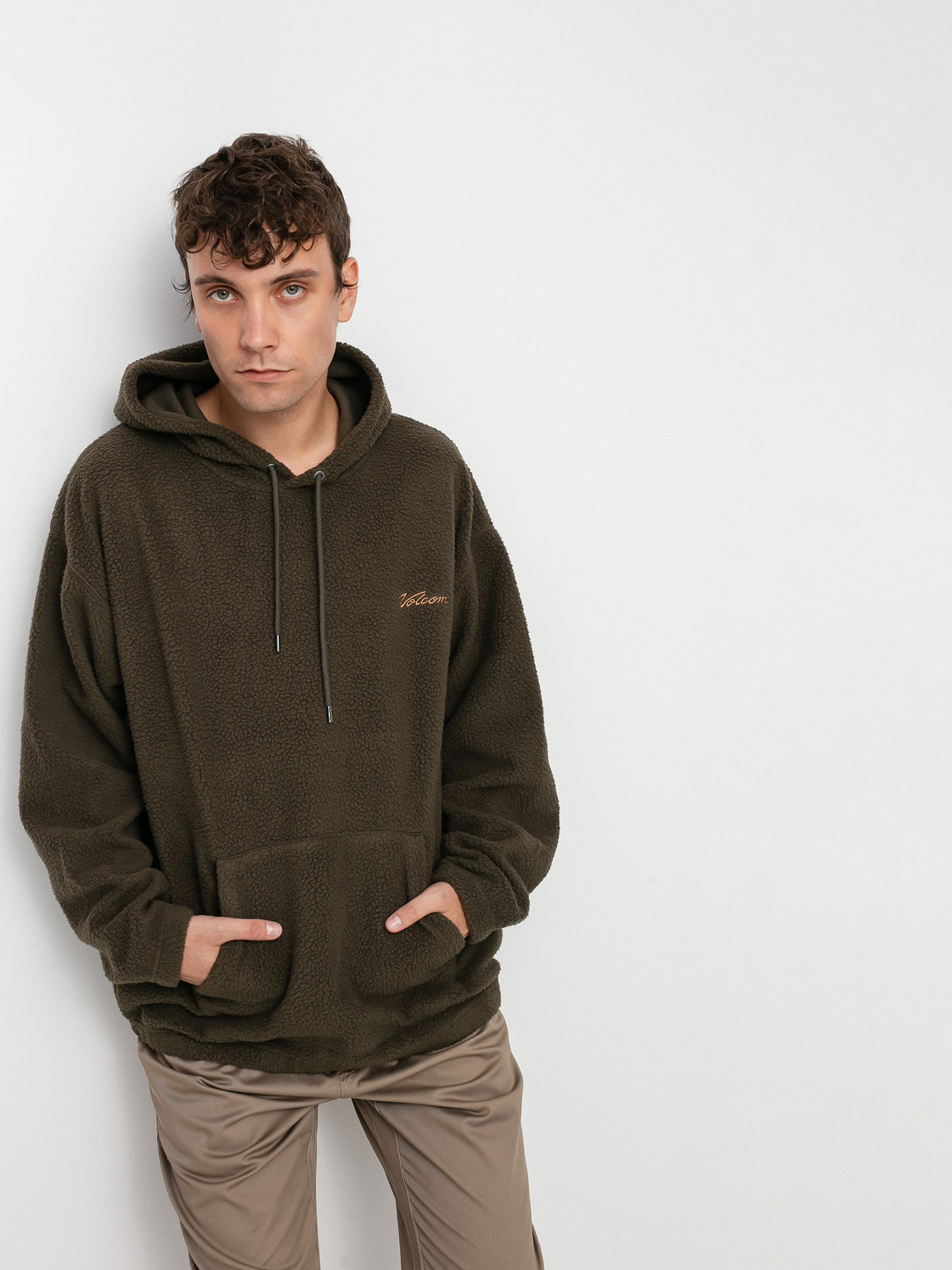 Volcom Throw Exceptions HD Kapucnis pulóver (wren)