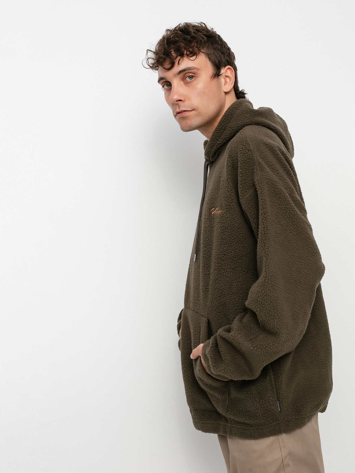 Volcom Throw Exceptions HD Kapucnis pulóver (wren)