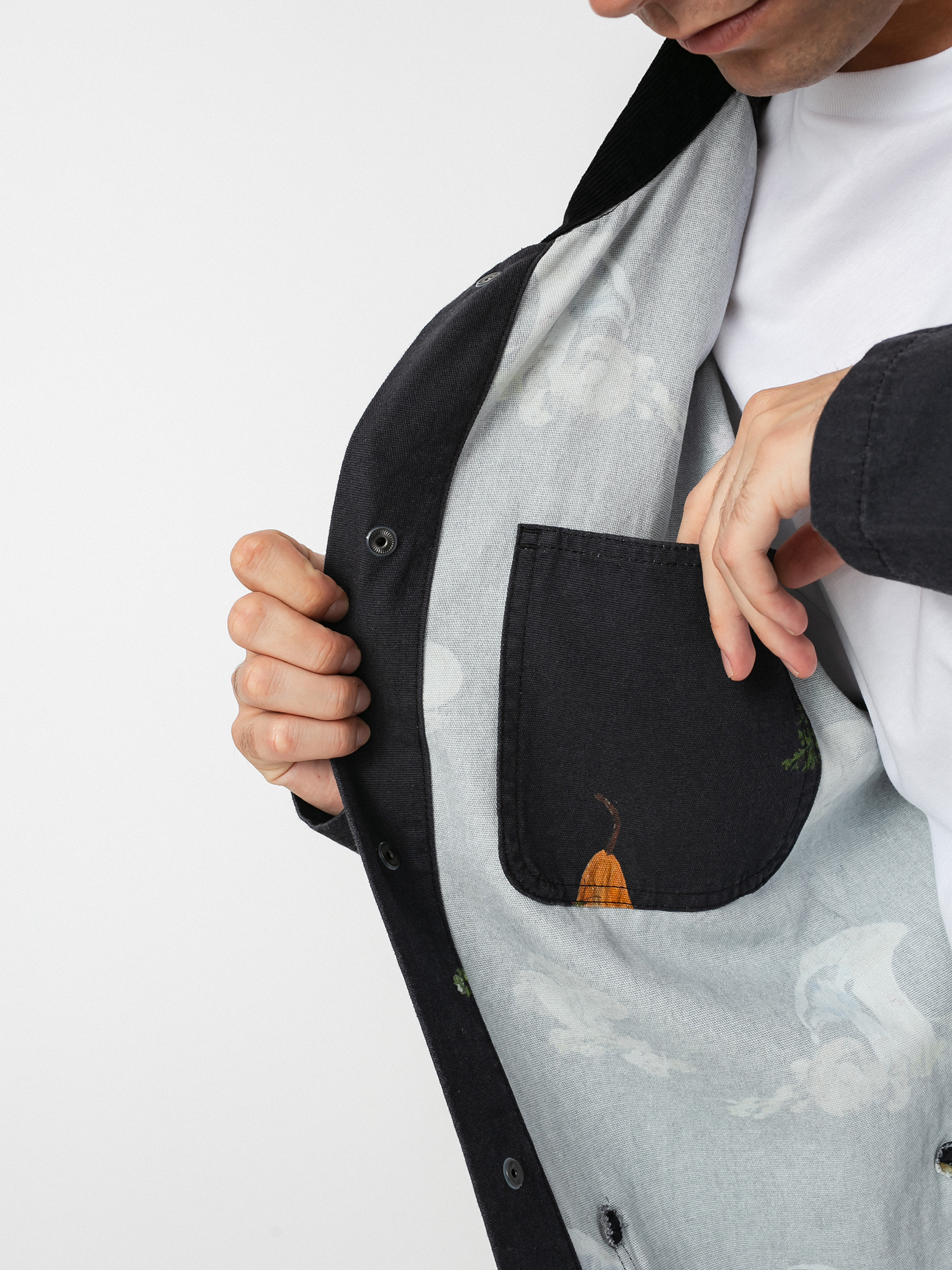 Vans Drill Chore Coat Still Life Dzseki (black/still life)