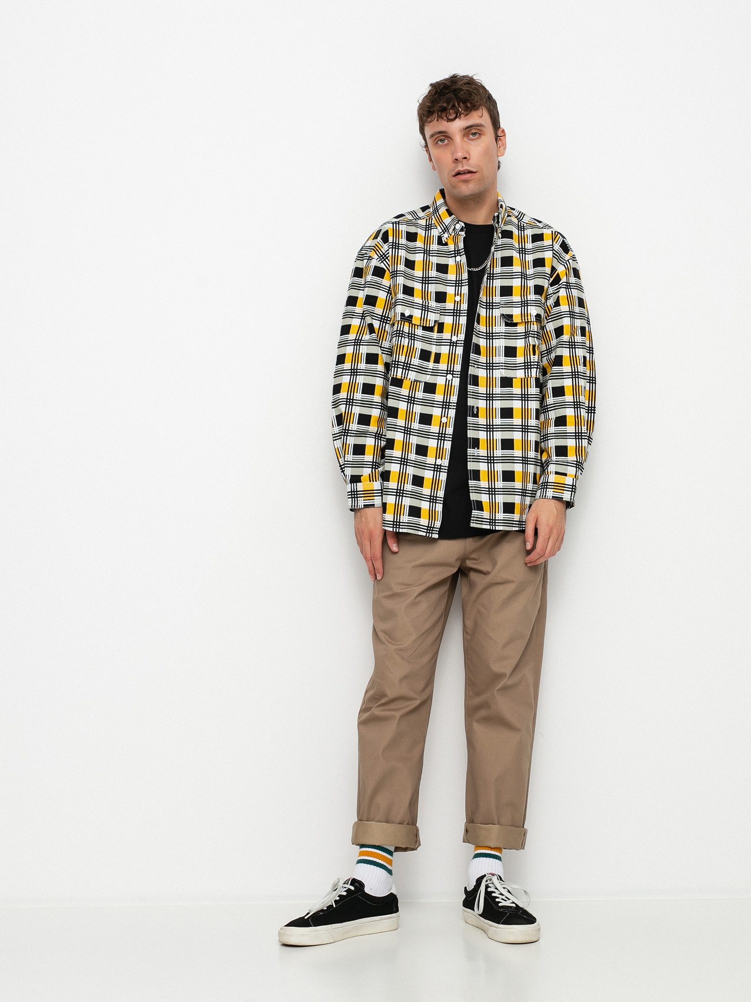 Levi's® Woven Printed Ing (black yellow)