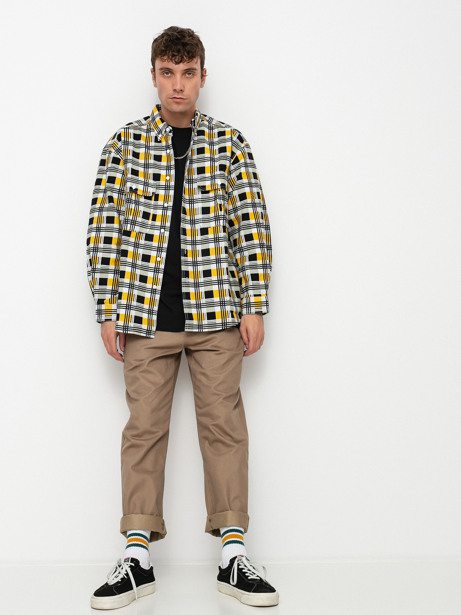 Levi's® Woven Printed Ing (black yellow)