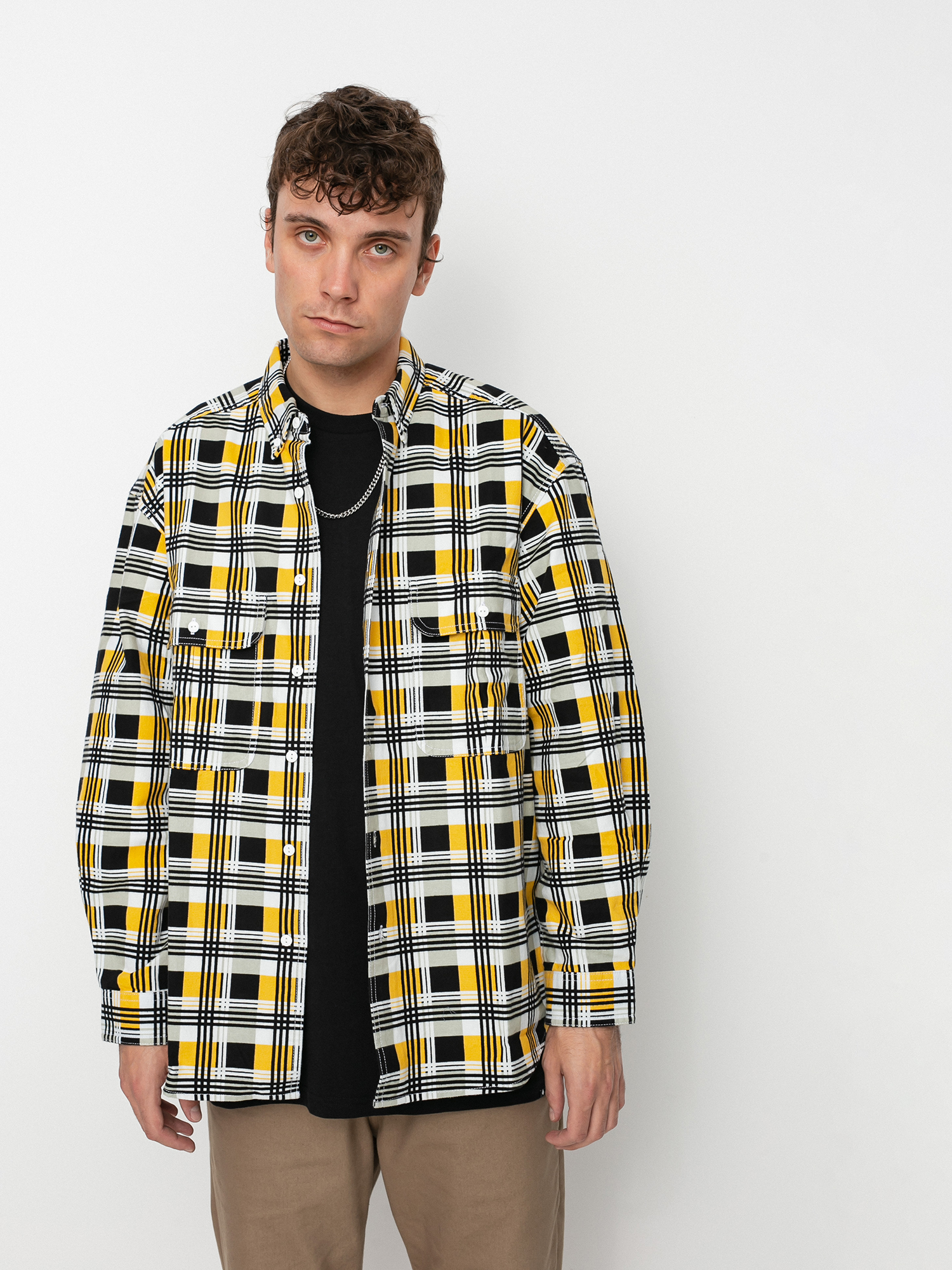 Levi's® Woven Printed Ing (black yellow)