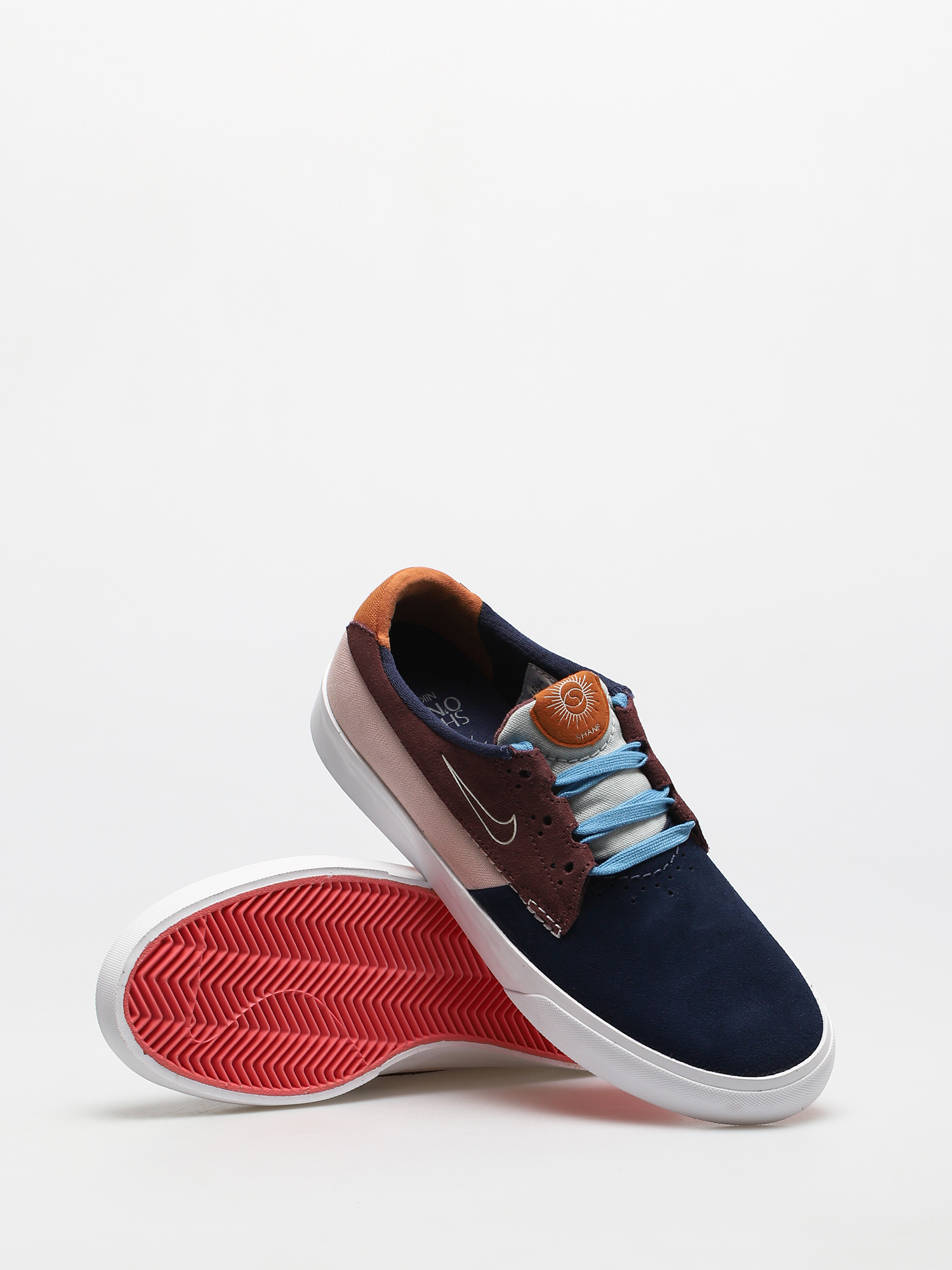 Nike SB Shane Cipők (midnight navy/sail dark wine pink oxford)