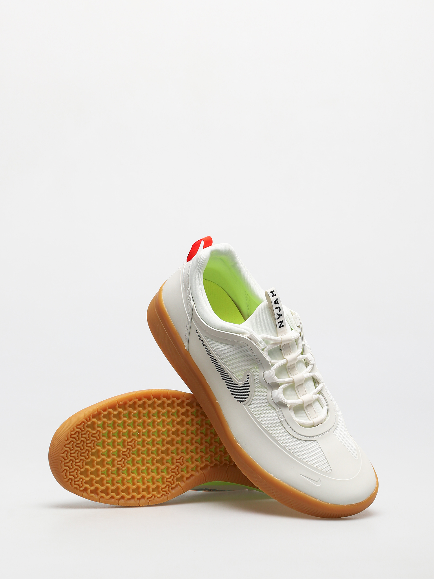 Nike SB Nyjah Free 2 Cipők (summit white/black bright crimson)