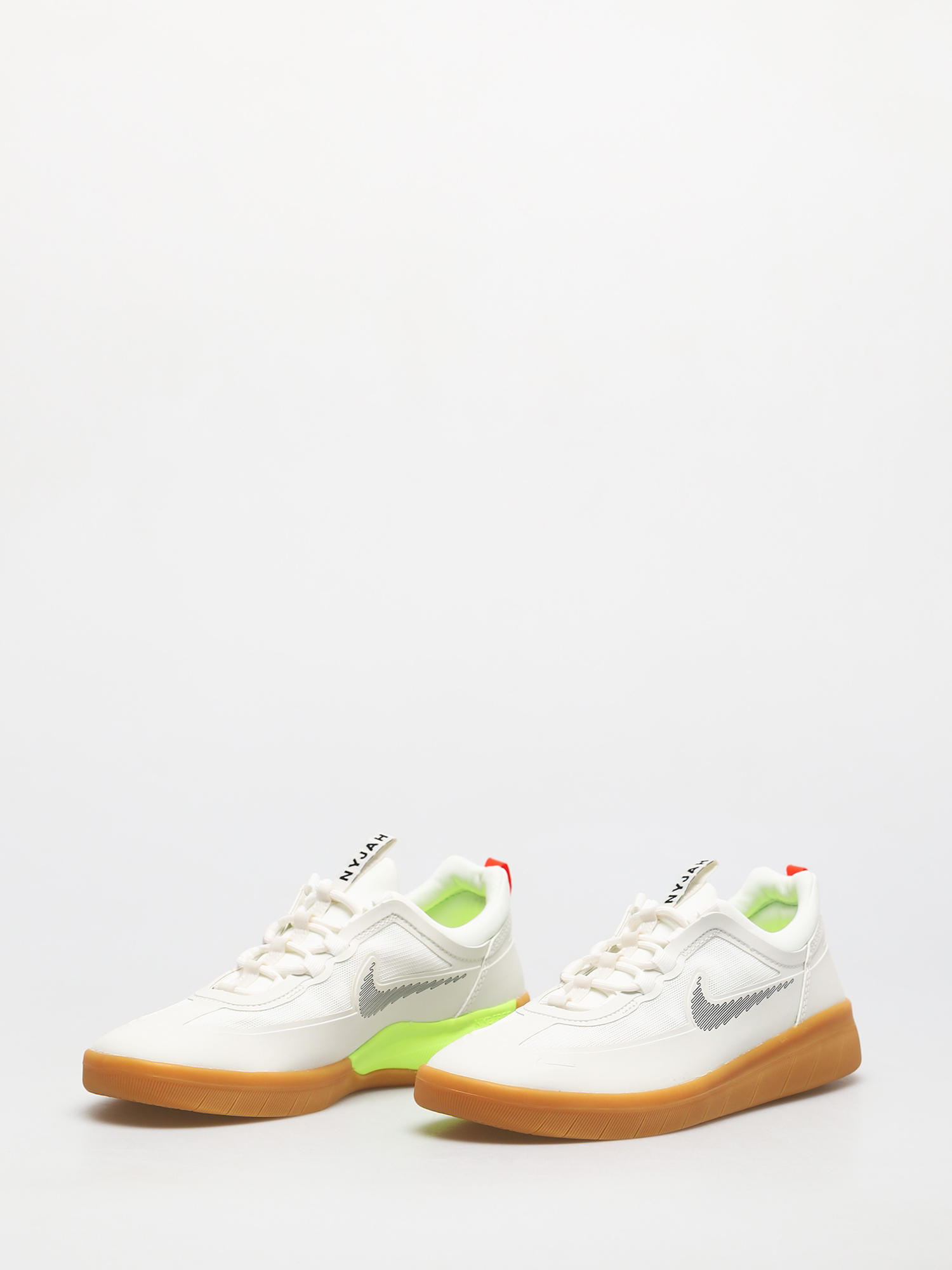 Nike SB Nyjah Free 2 Cipők (summit white/black bright crimson)