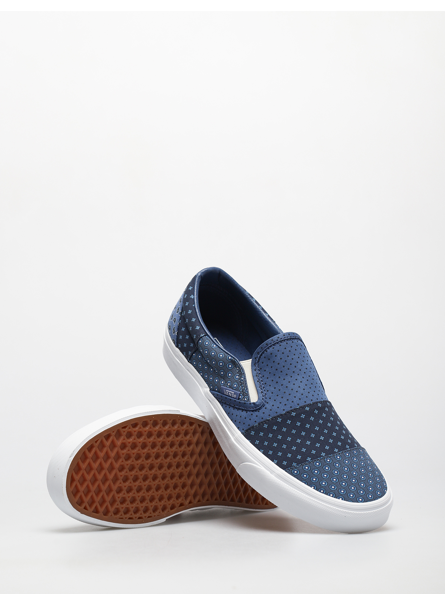 Vans Classic Slip On Cipők (tieprntptchwk/trnvytrwht)