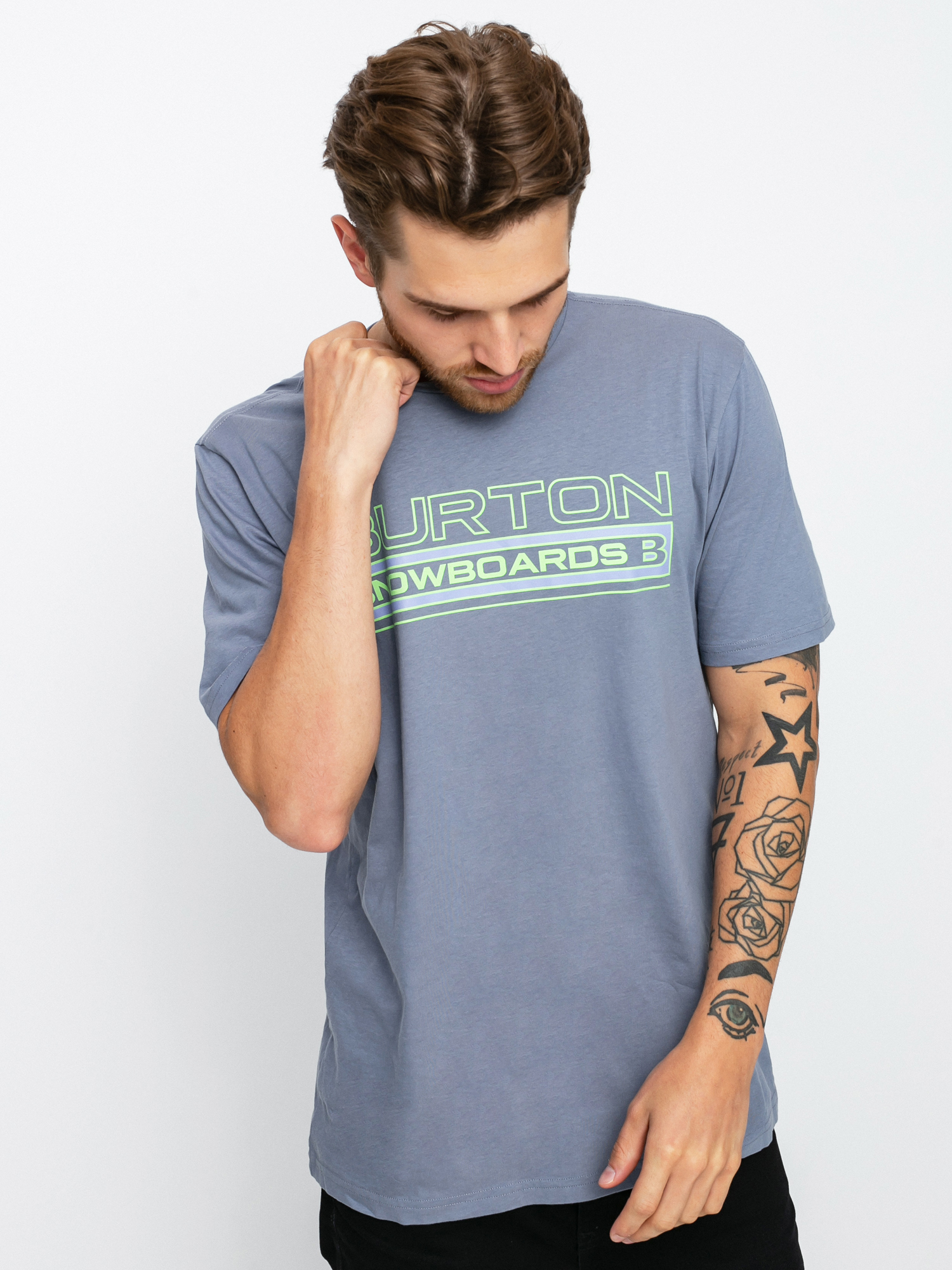 Burton Hiddenmeadow póló (folkstone gray)