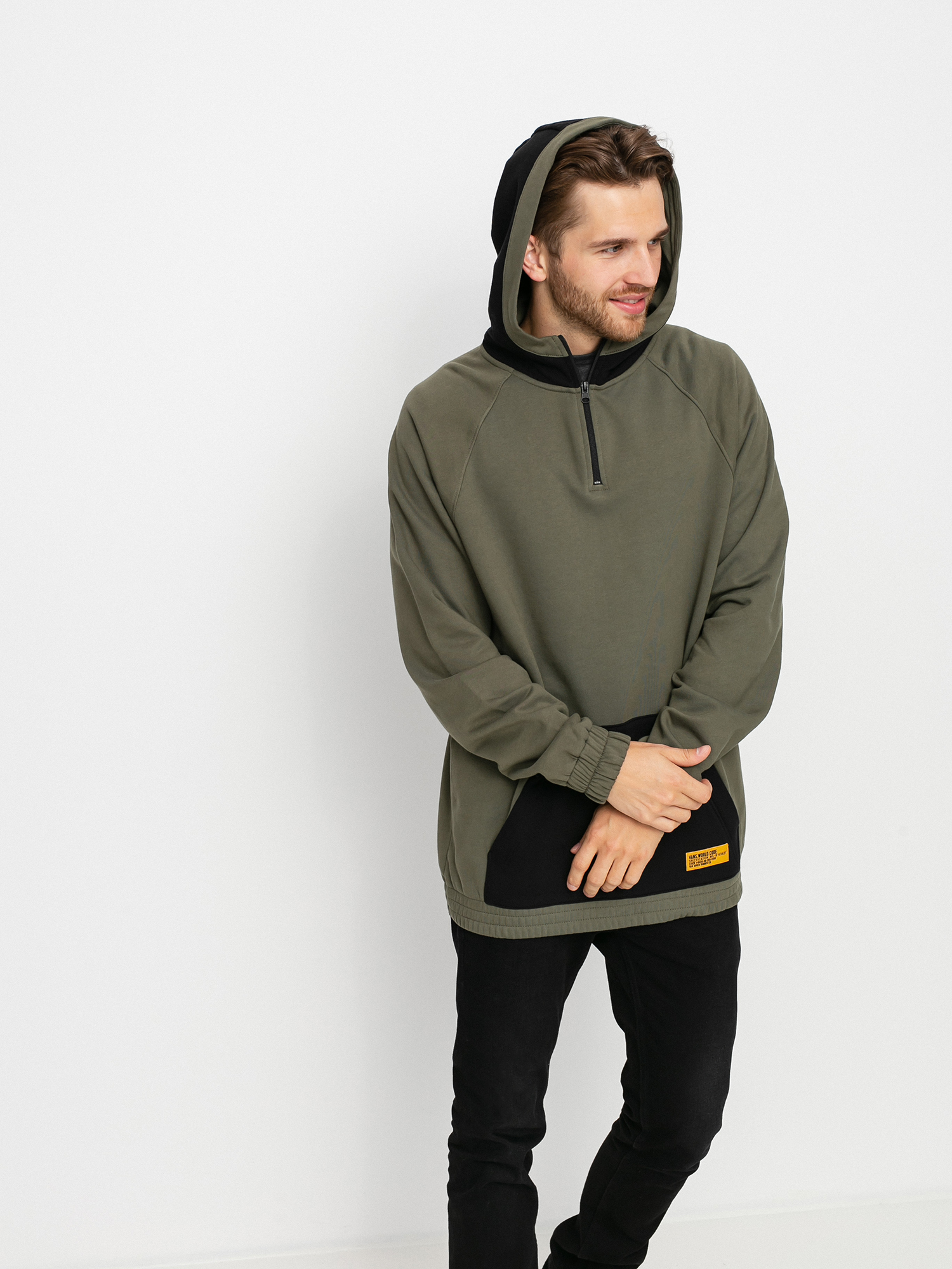 Vans World Code Qzip Pulóver (grape leaf)