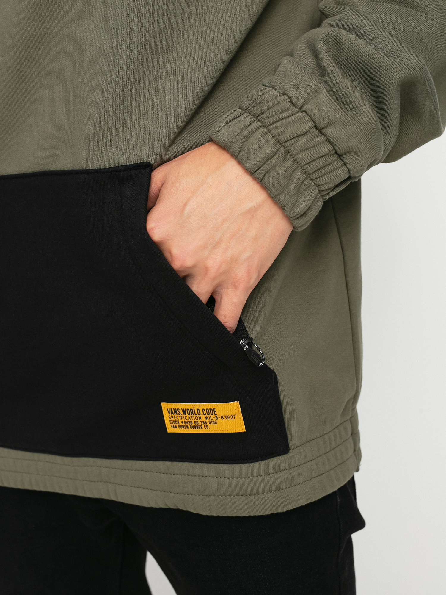 Vans World Code Qzip Pulóver (grape leaf)