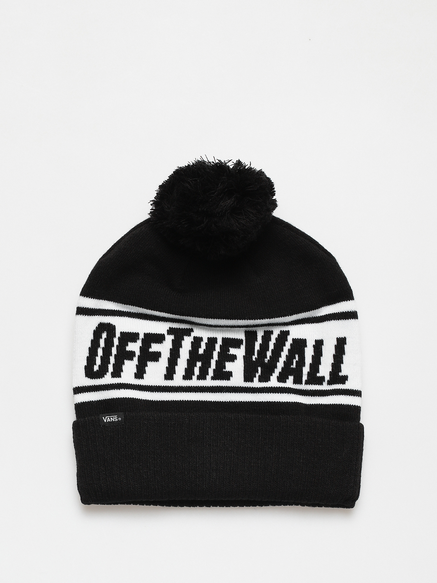 Vans Off The Wall Pom Sapka (black/white)