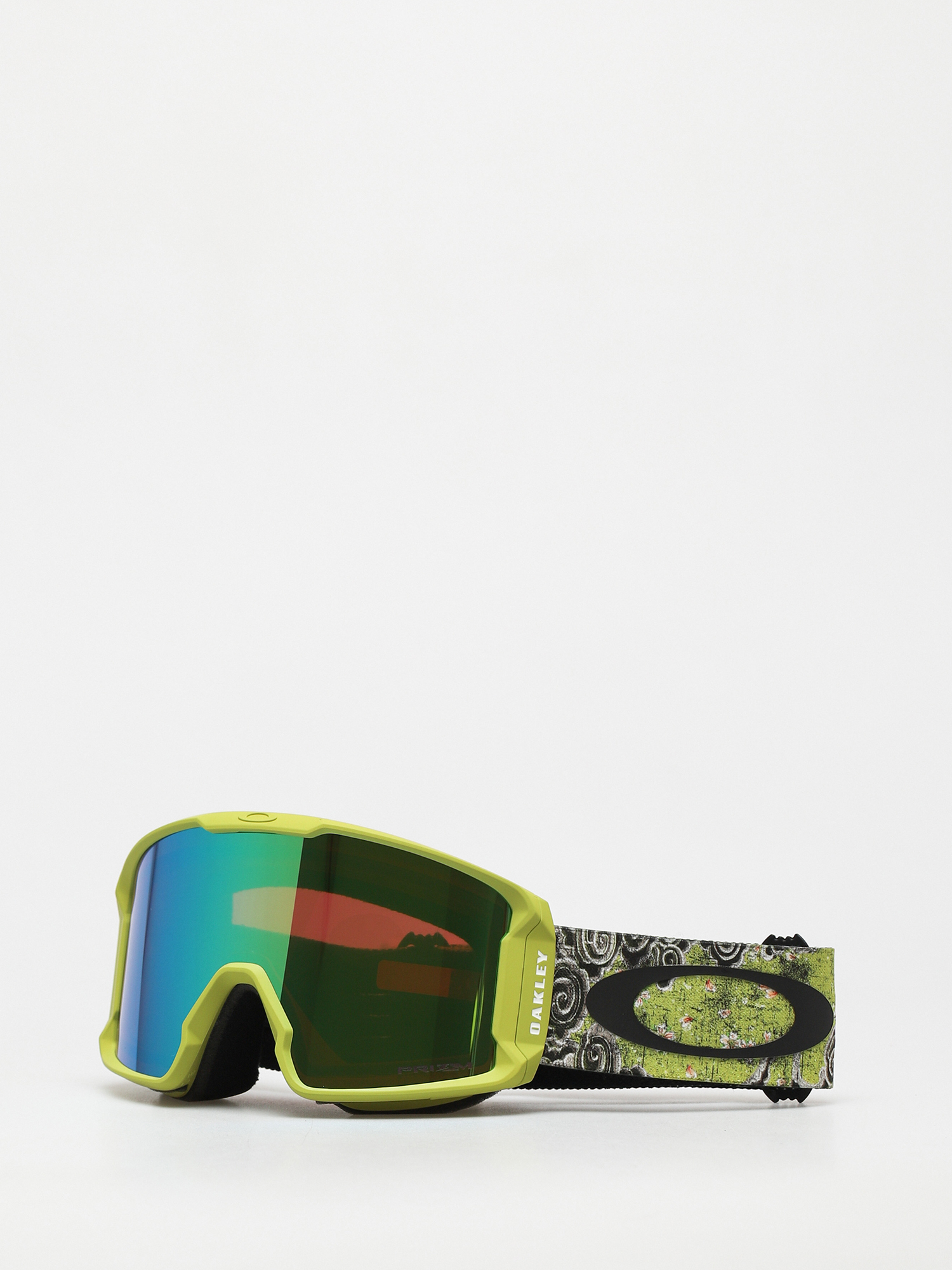 Oakley Line Miner L Snowboard szemüveg (kazu sig green floral/prizm snow jade)