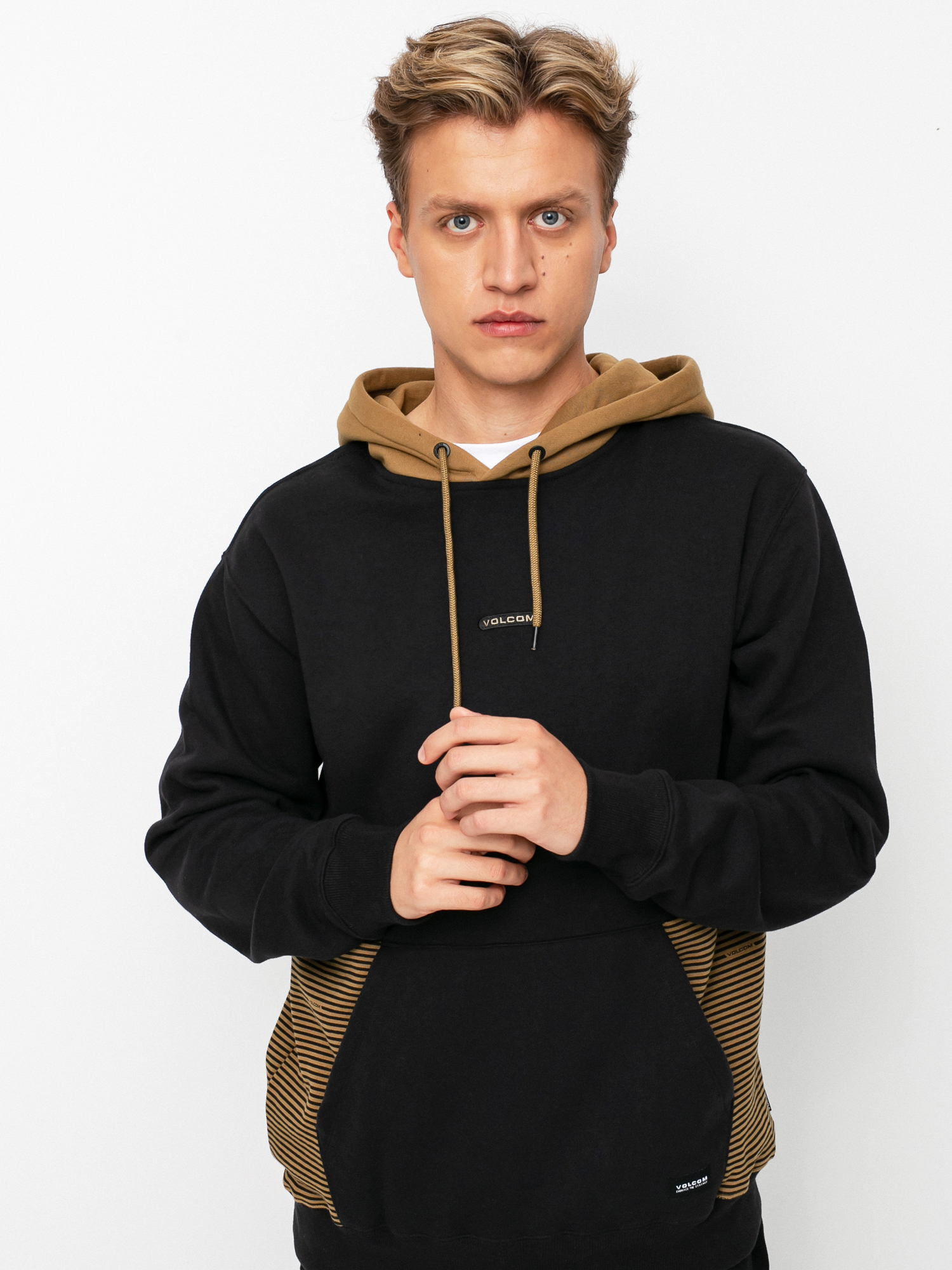 Volcom Forzee HD Kapucnis pulóver (black combo)