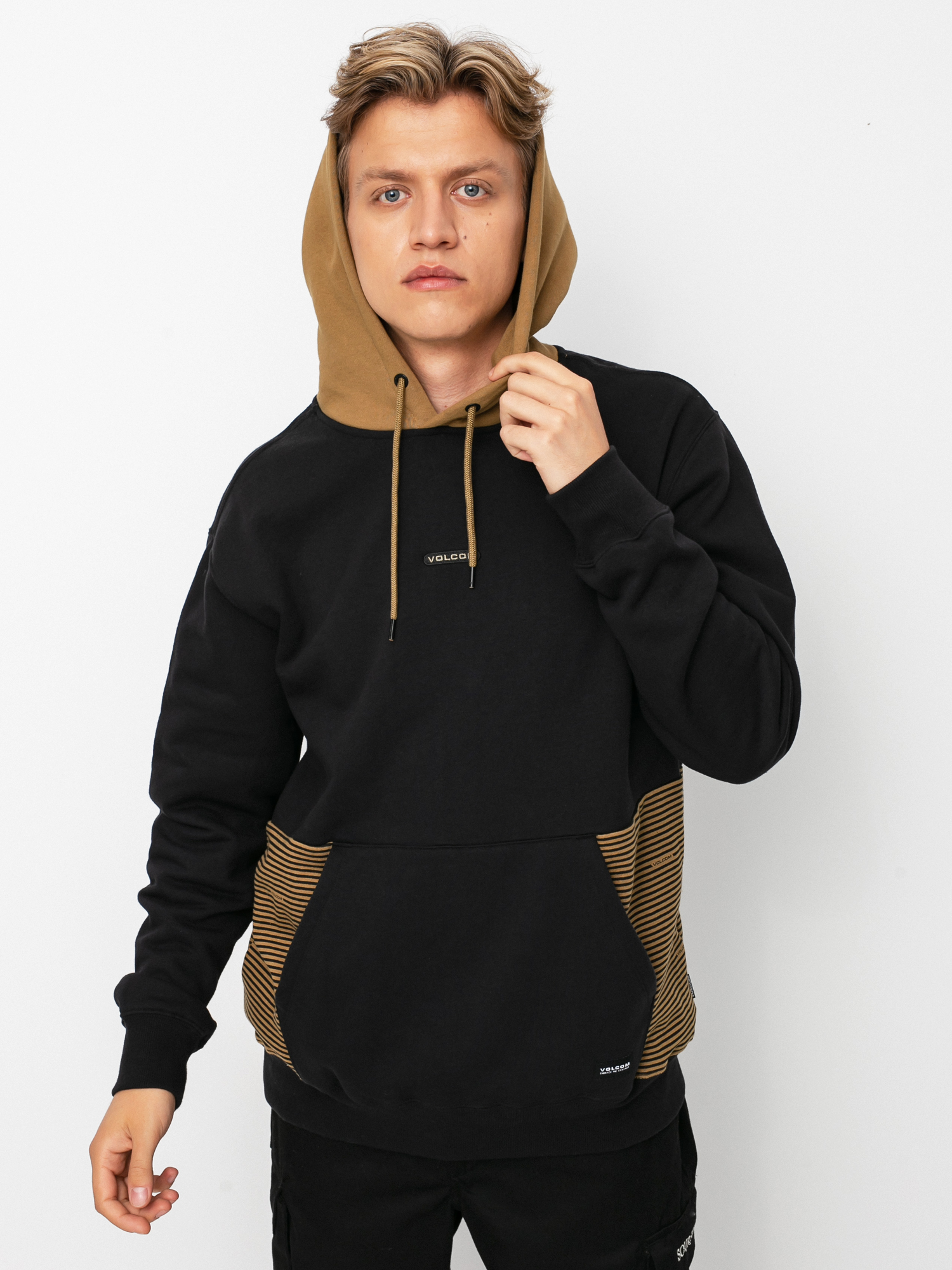 Volcom Forzee HD Kapucnis pulóver (black combo)