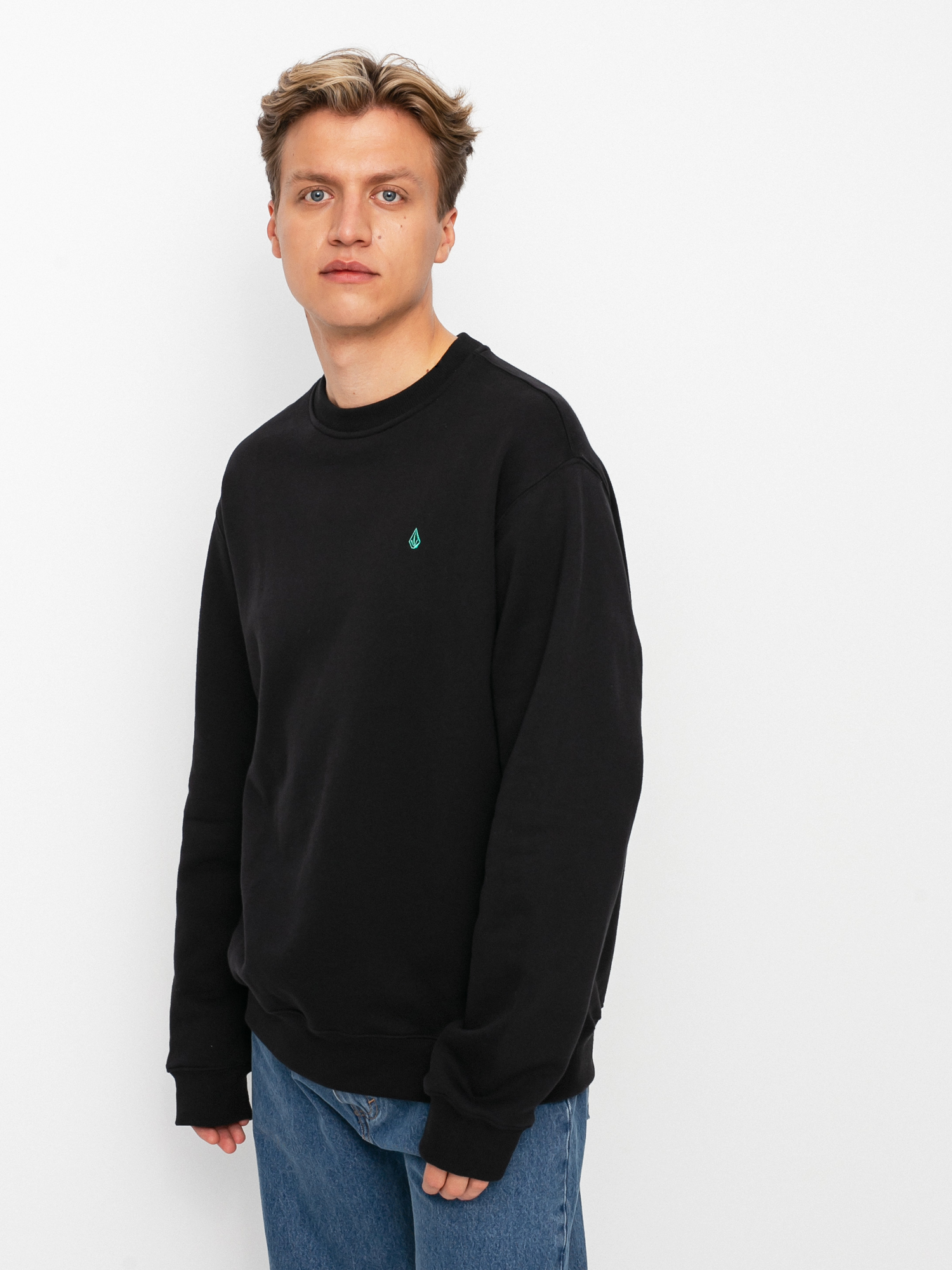 Volcom Fa Max Loeffler Crew Pulóver (black)