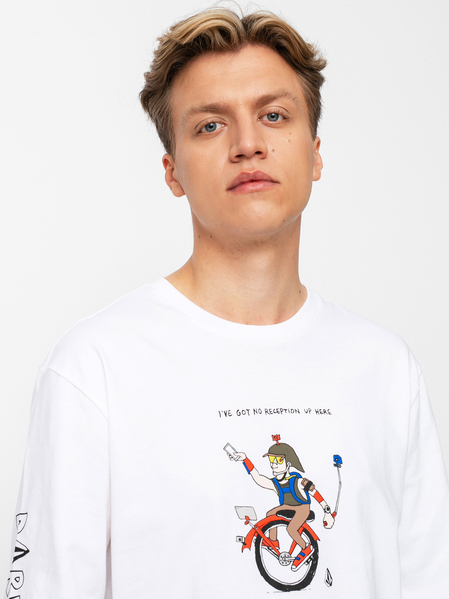 Volcom Pentagram Pizza Fa Hosszú ujjú felső (white)